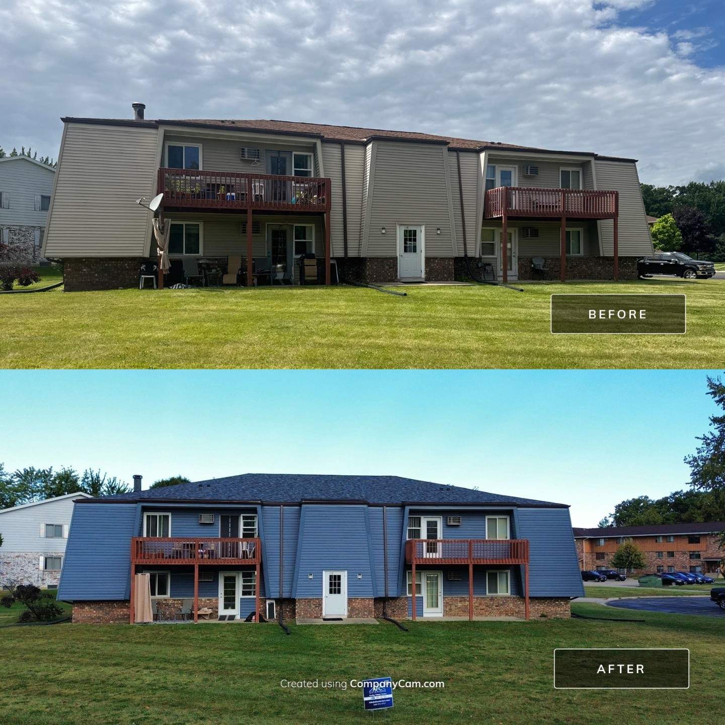 S.B.: Roof and siding by AFC Exteriors