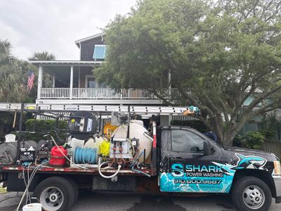 House Washing in Wrightsville Beach by Shark Power Washing