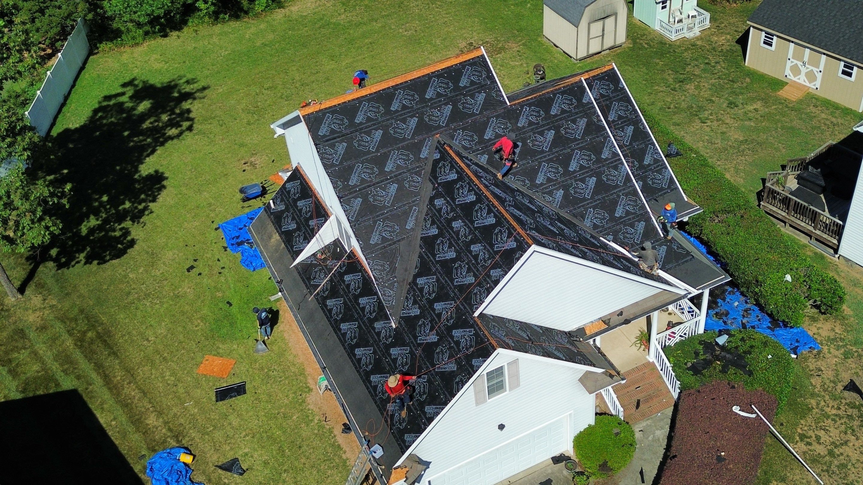 Residential Roofing Project – Gibsonville, NC by Carolina Professional Roofing, Inc  