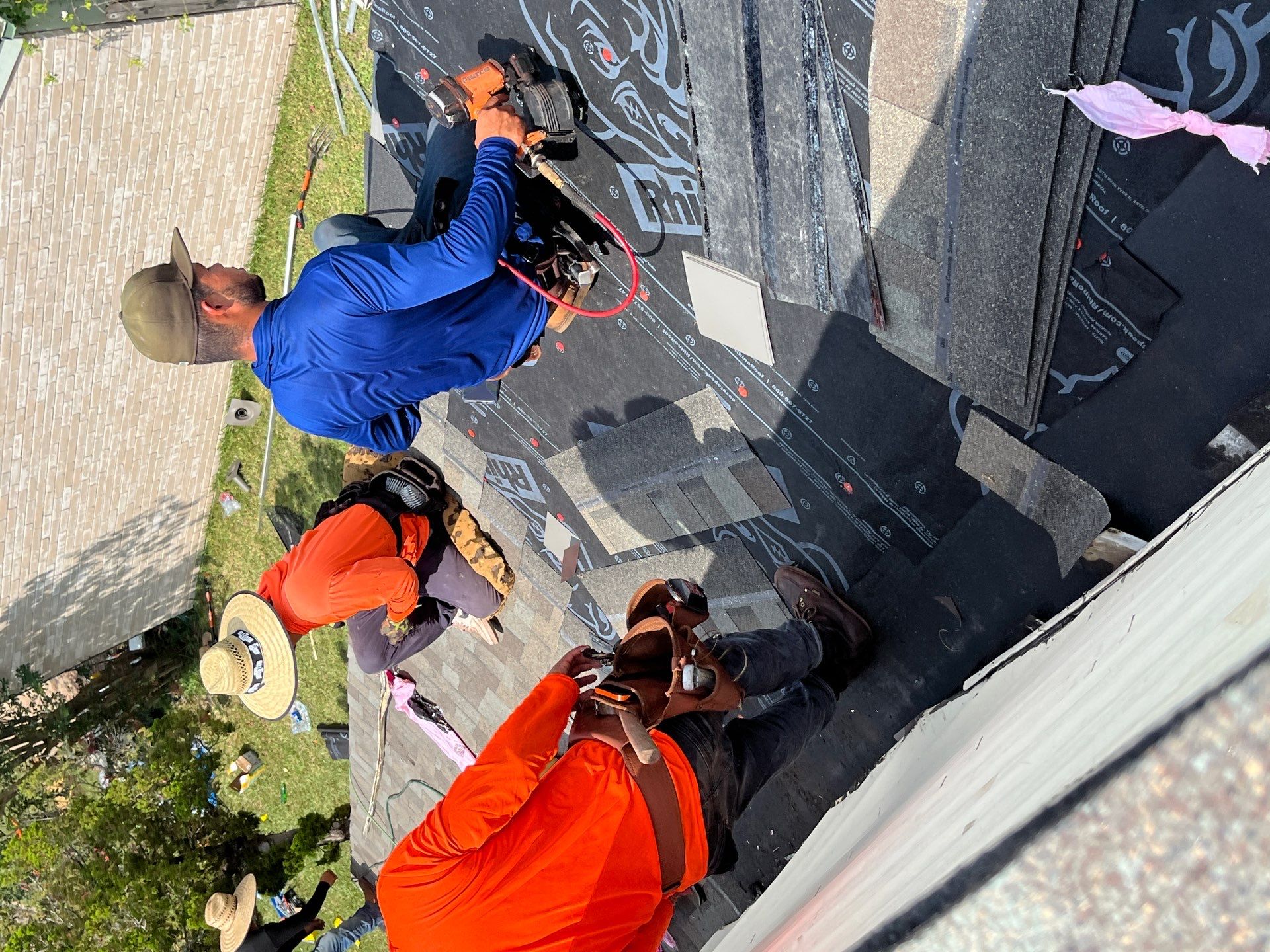 Residential Roofing Installation using Owen's Corning Duration (Lifetime) Shingles by Roof Repair Company