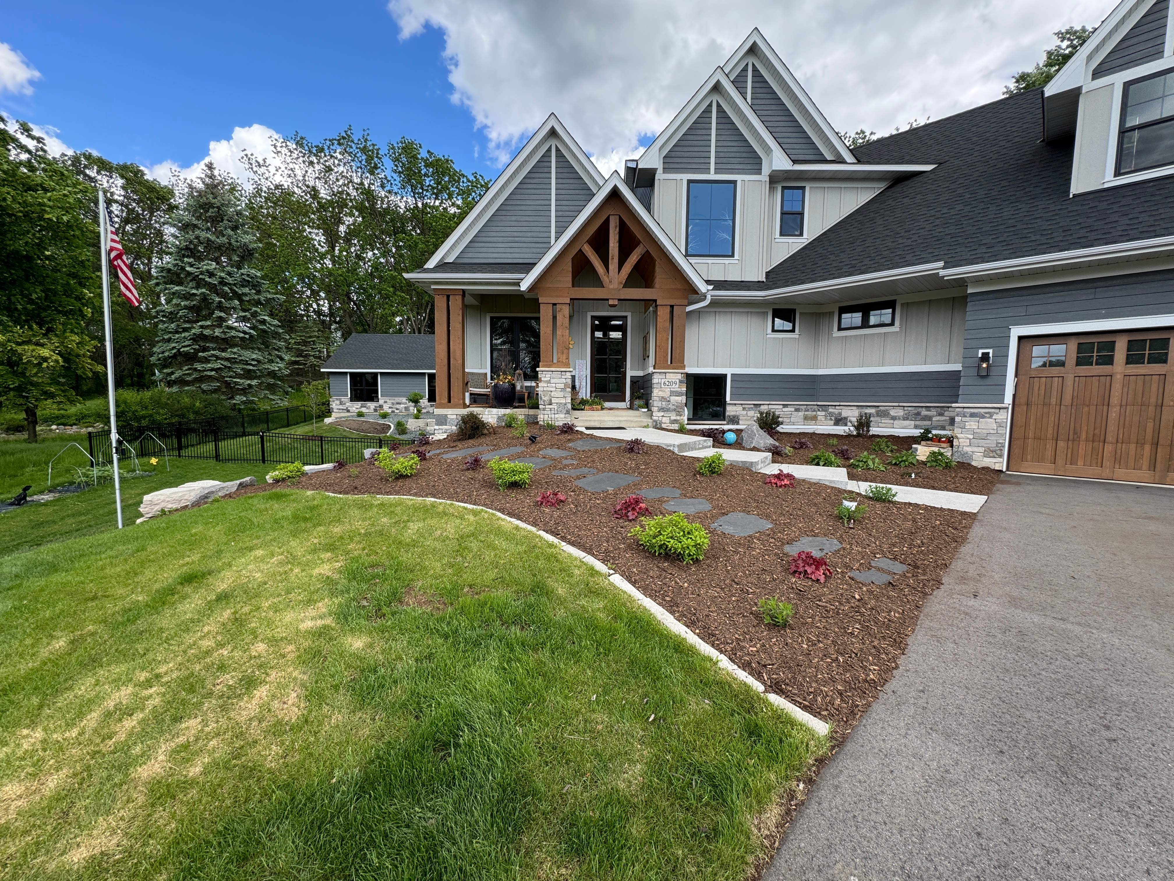 Edging Installation by Sota landscaping