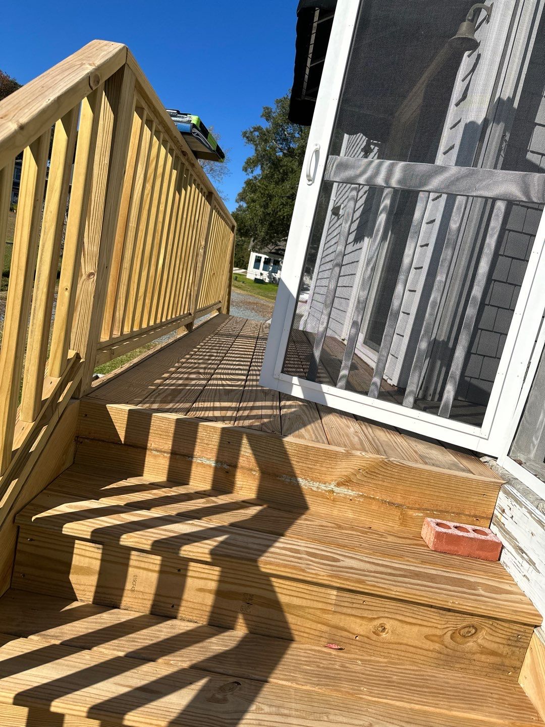 Coated Deck using Wood Sealant by DuraSeal
