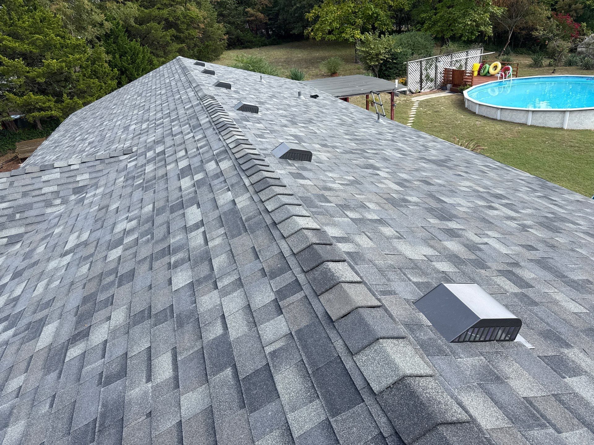 roof replacement in Harrah by McCann's Roofing and Construction