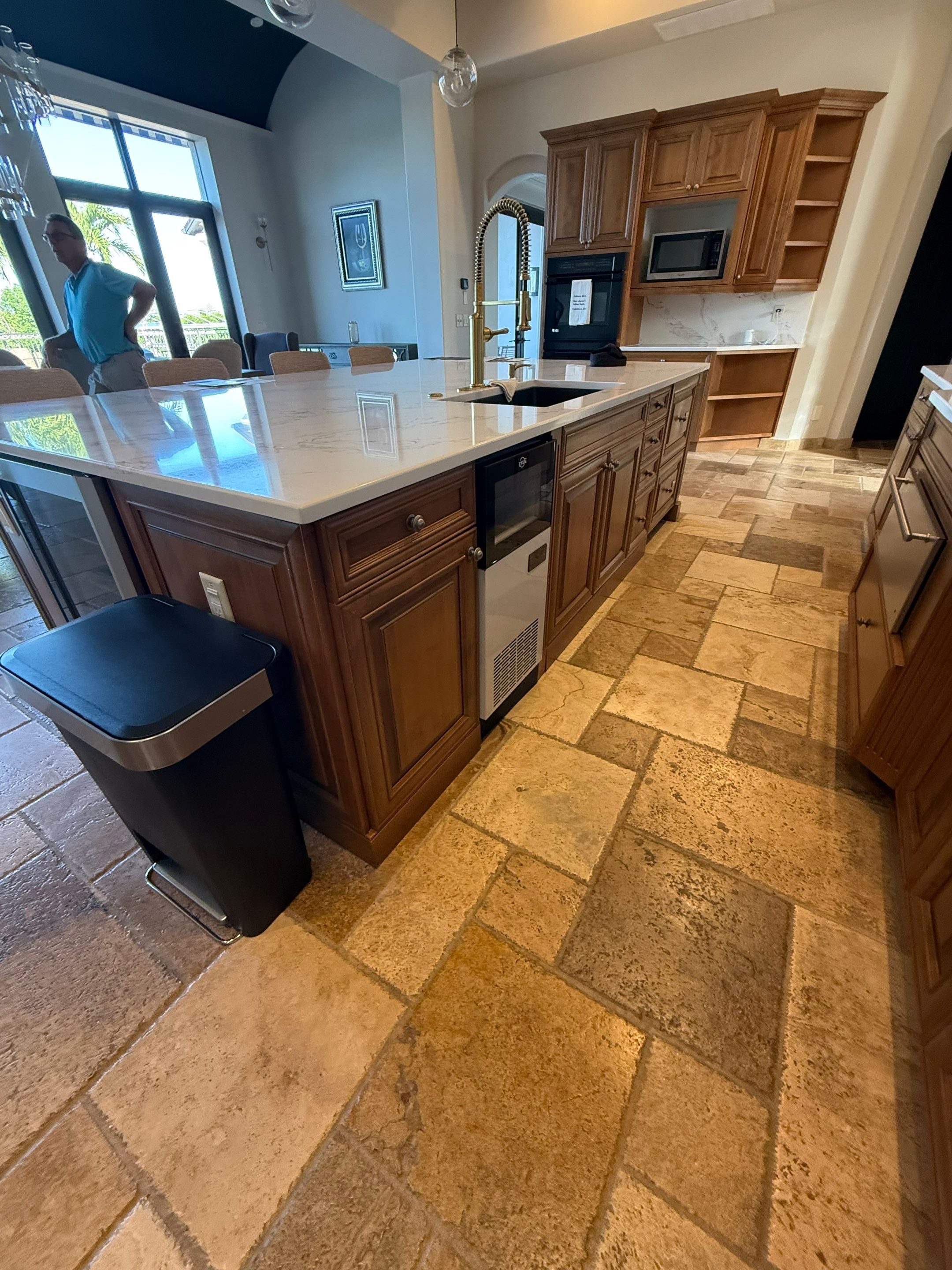 Two Tone Cabinets Repaint by Fresh Coat Painters