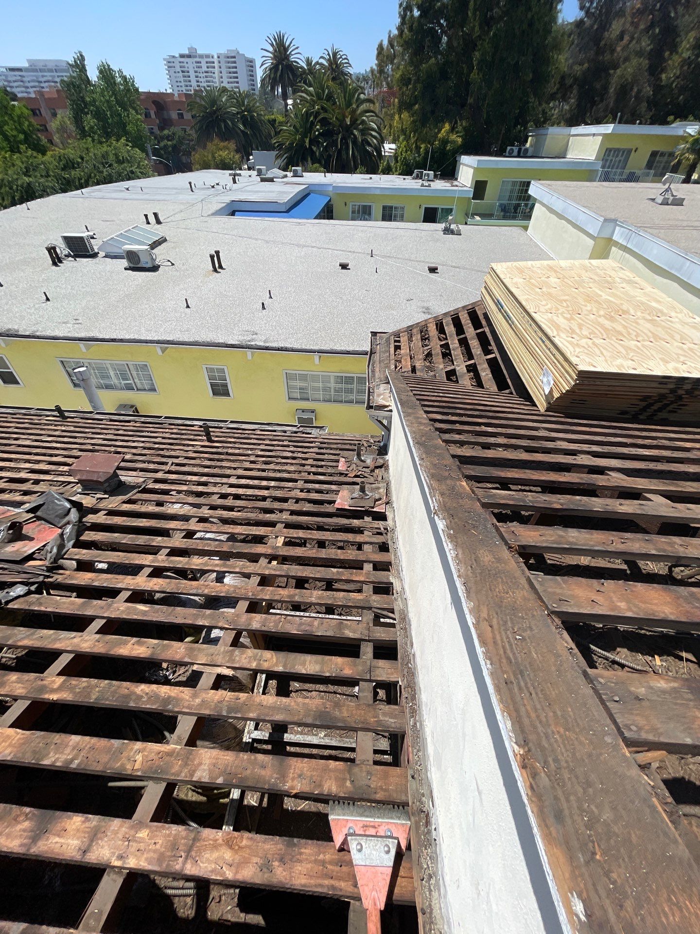 Roof Replacement at the Magic Castle Hotel- Los Angeles, CA 90028 by Epic Roof Replacement