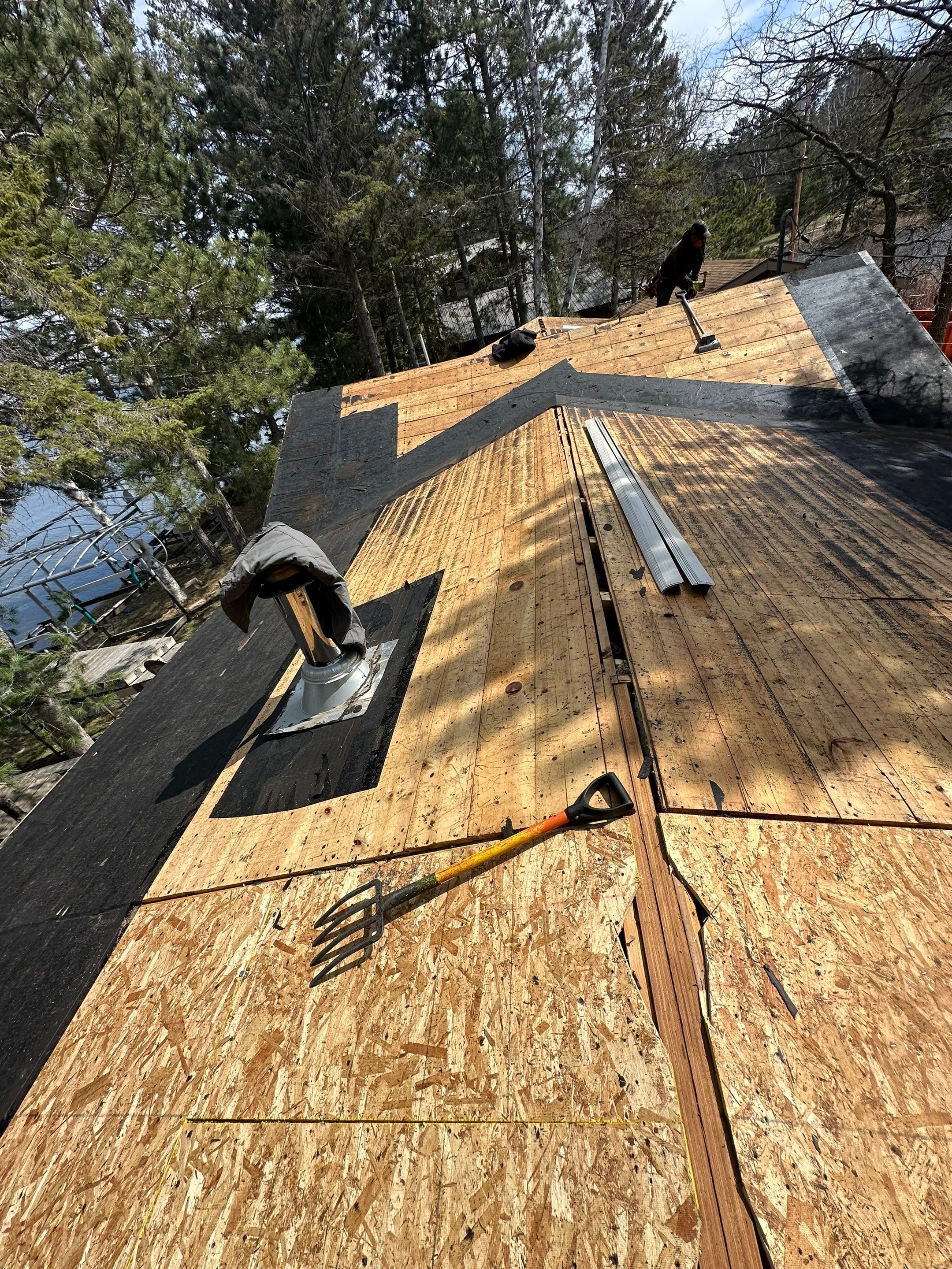 Project in Pequot Lakes by CoMitted 365 Roofing & Exteriors 