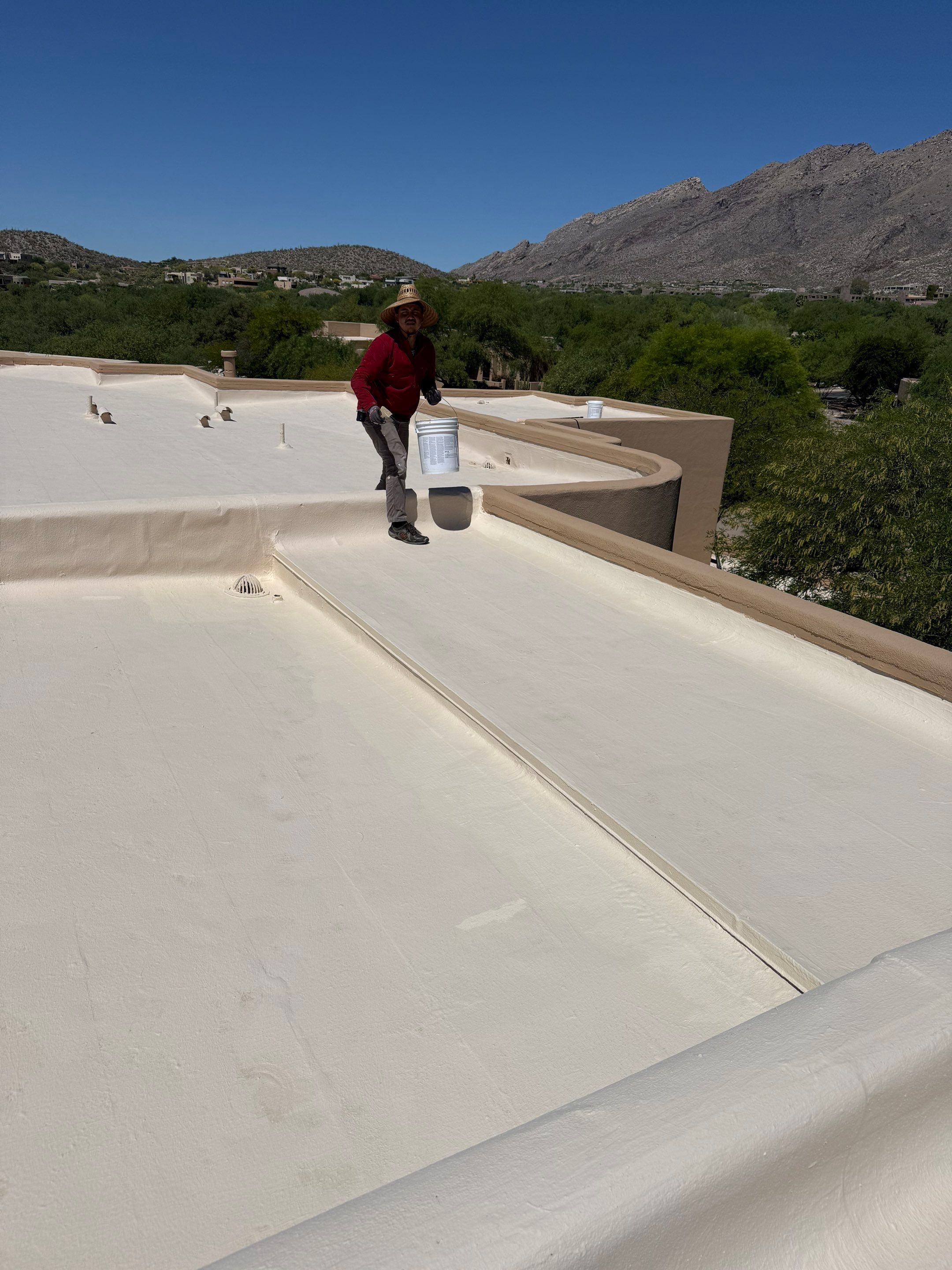 Project in Tucson by West Coast Roofing AZ