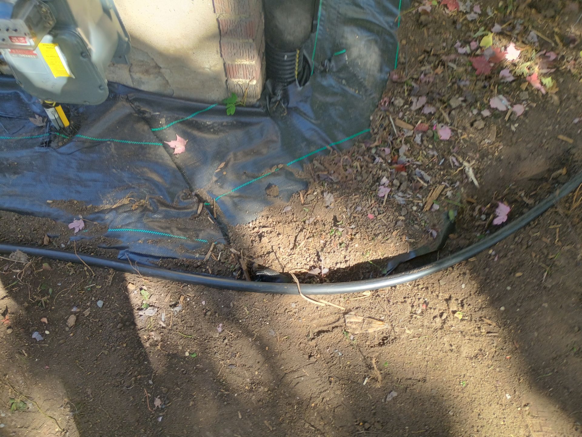 French Drain Installation for Michael by Waterproofing Northeast