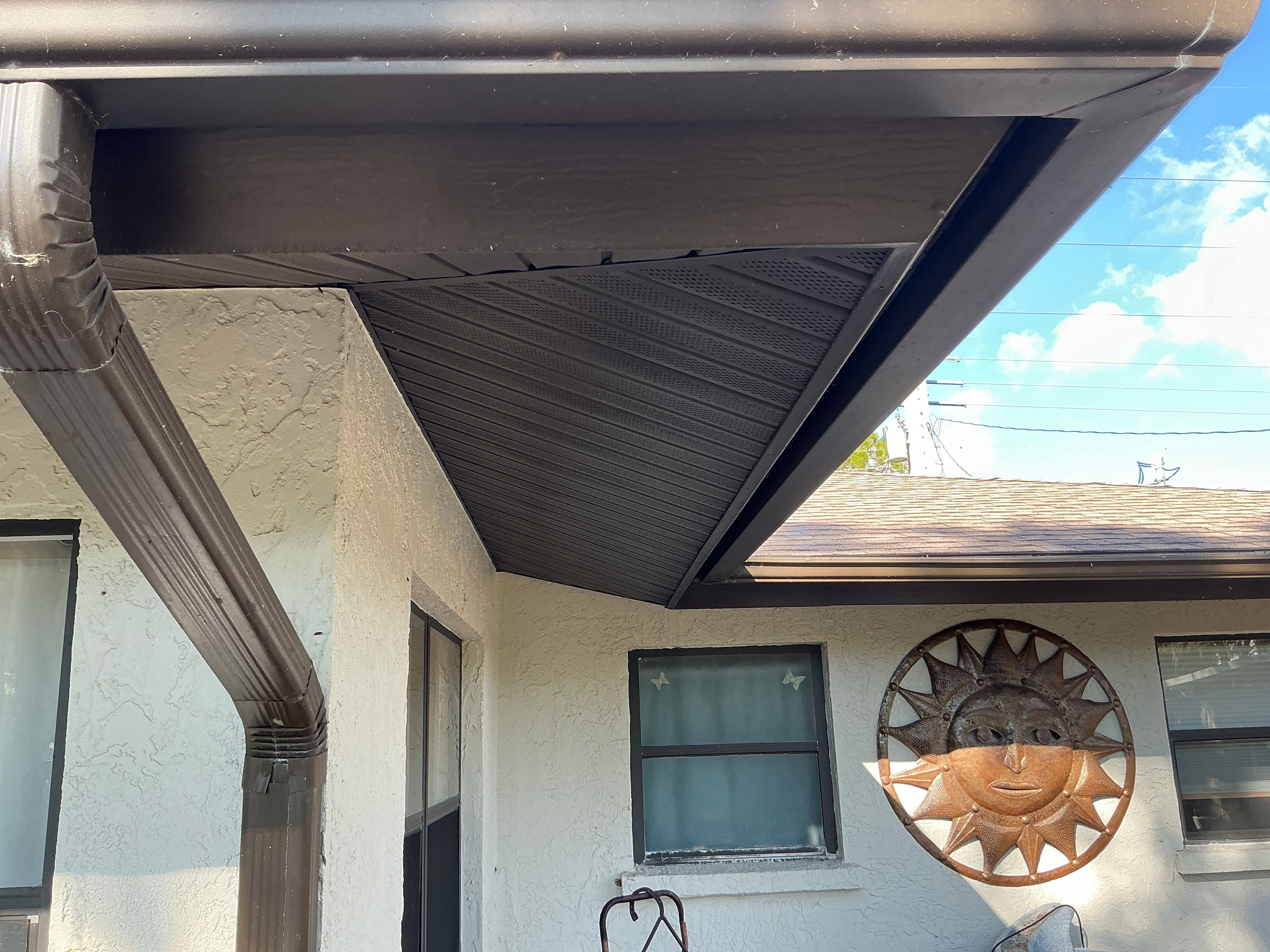 All New Soffit Installation in Sarasota FL by Gutter Professors