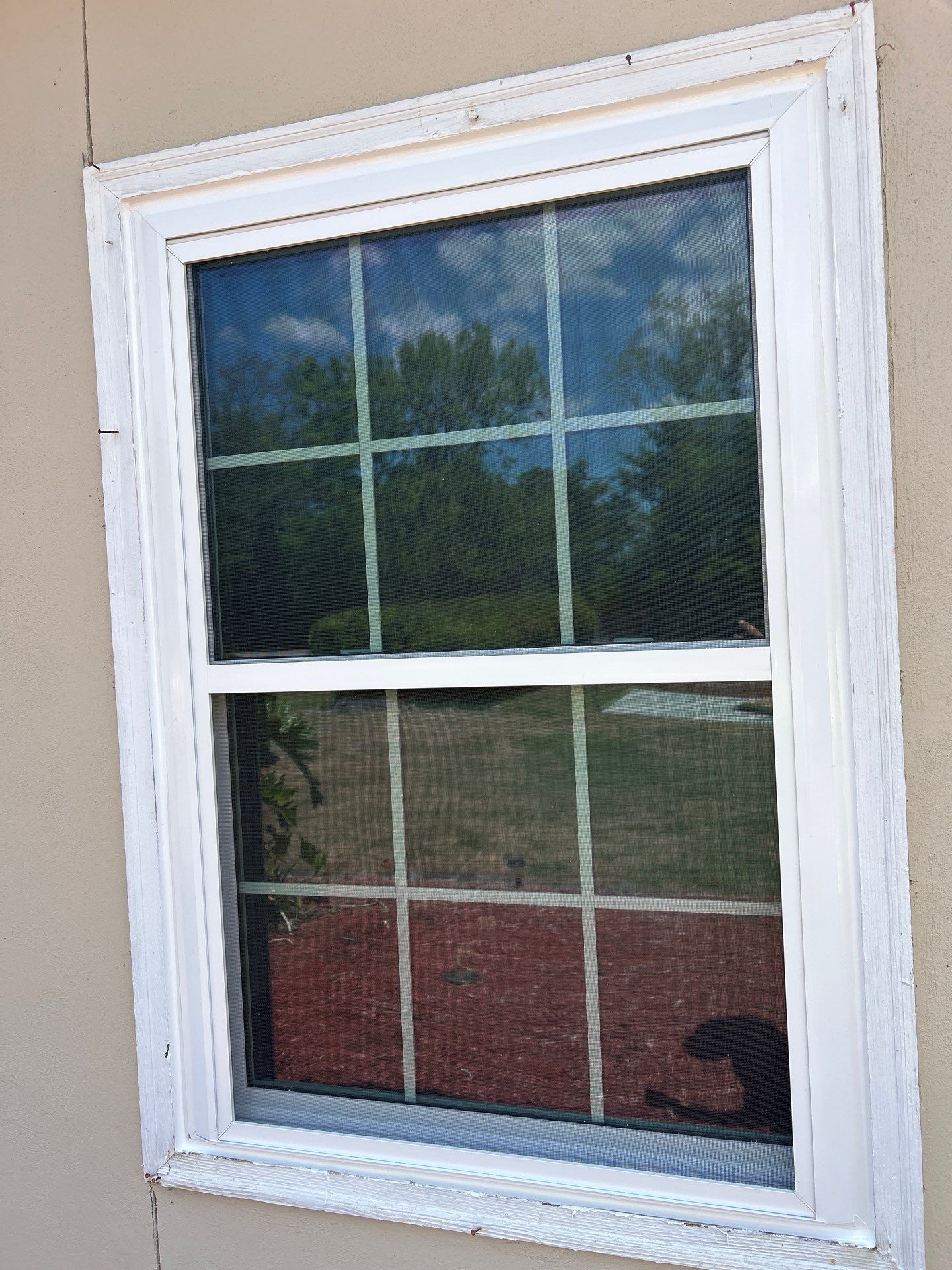 Custom White Vinyl Window Replacement in Brunswick, Georgia by Windows & Doors Store