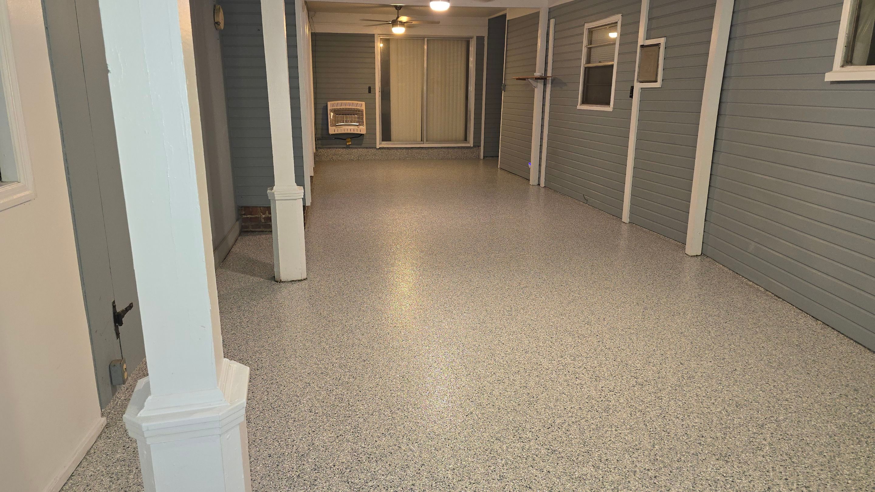Garage/Carport Using Tidal Wave  by Elite Floor Solutions
