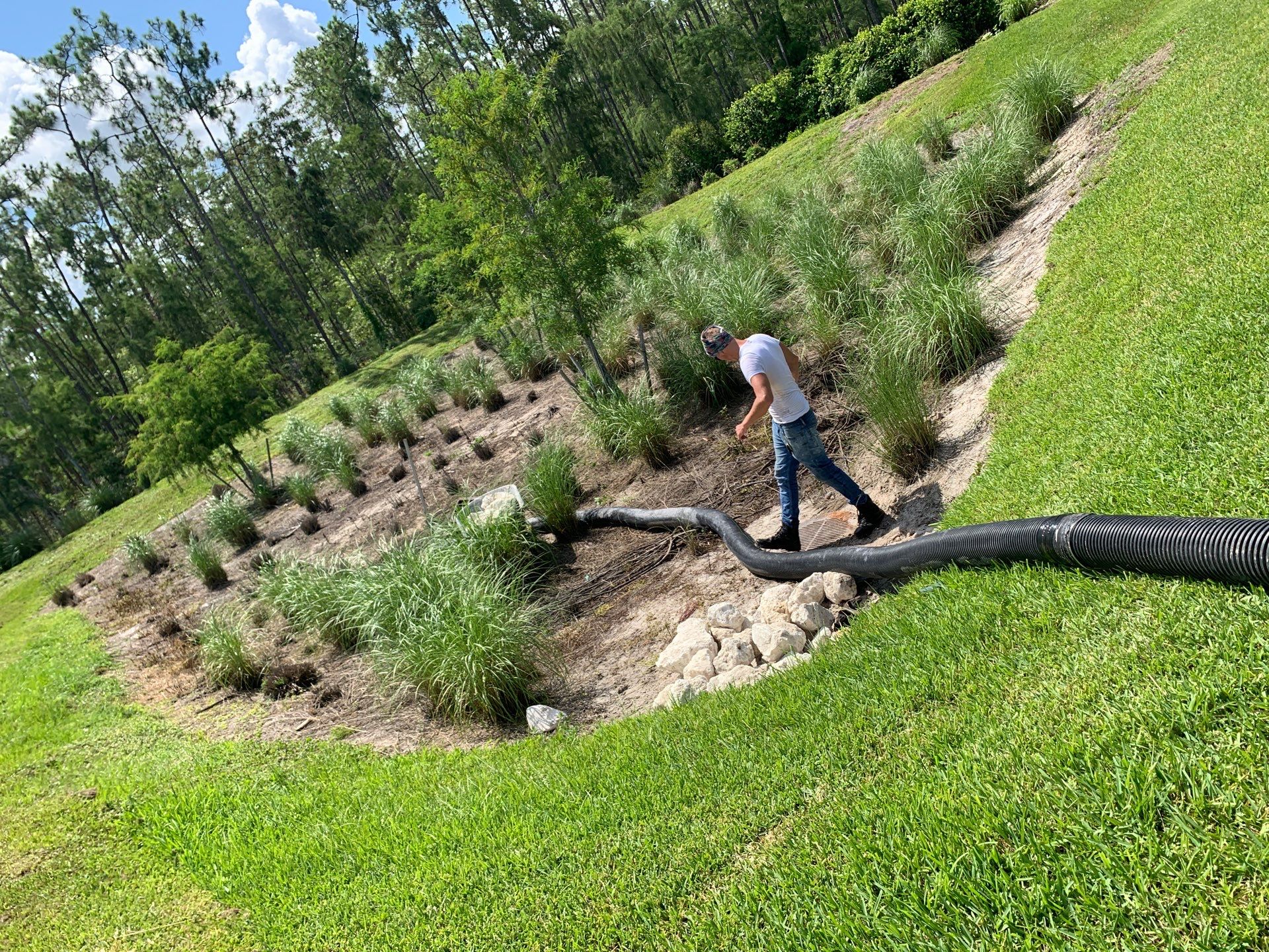 North Naples Community Stormwater Catch Basin Cleaning by APS Power & Water