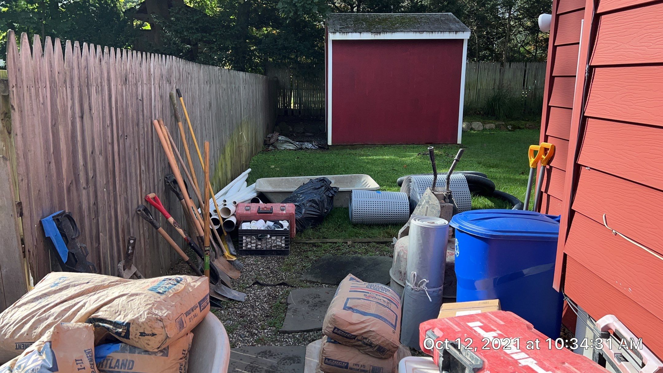 Interior French Drain Job in Westwood, NJ by Pure Service Pro, LLC 