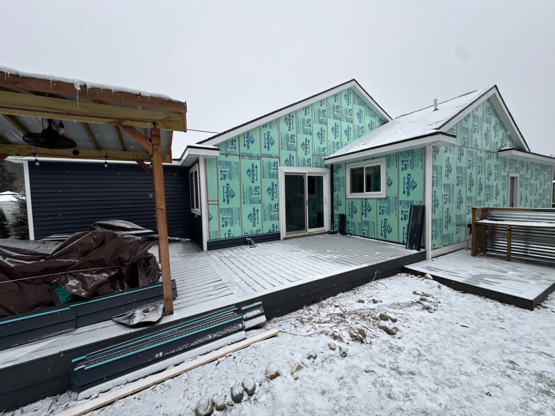 Siding Replacement using Alside Charter Oak D4.5" Riveria Dusk by 180 Contractors