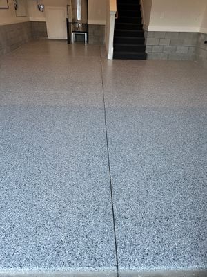 Garage Floor Coating using Tidal Wave