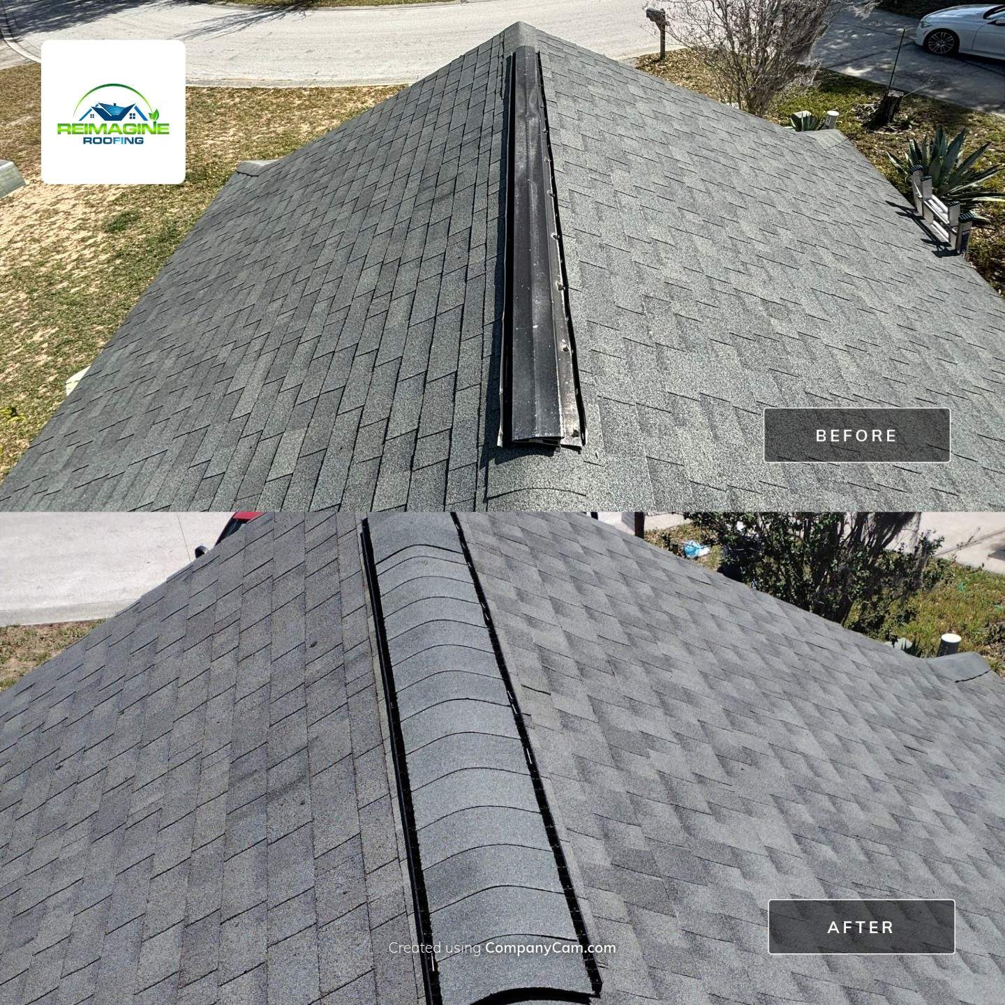 Pewter Gray Shingles by Reimagine Roofing