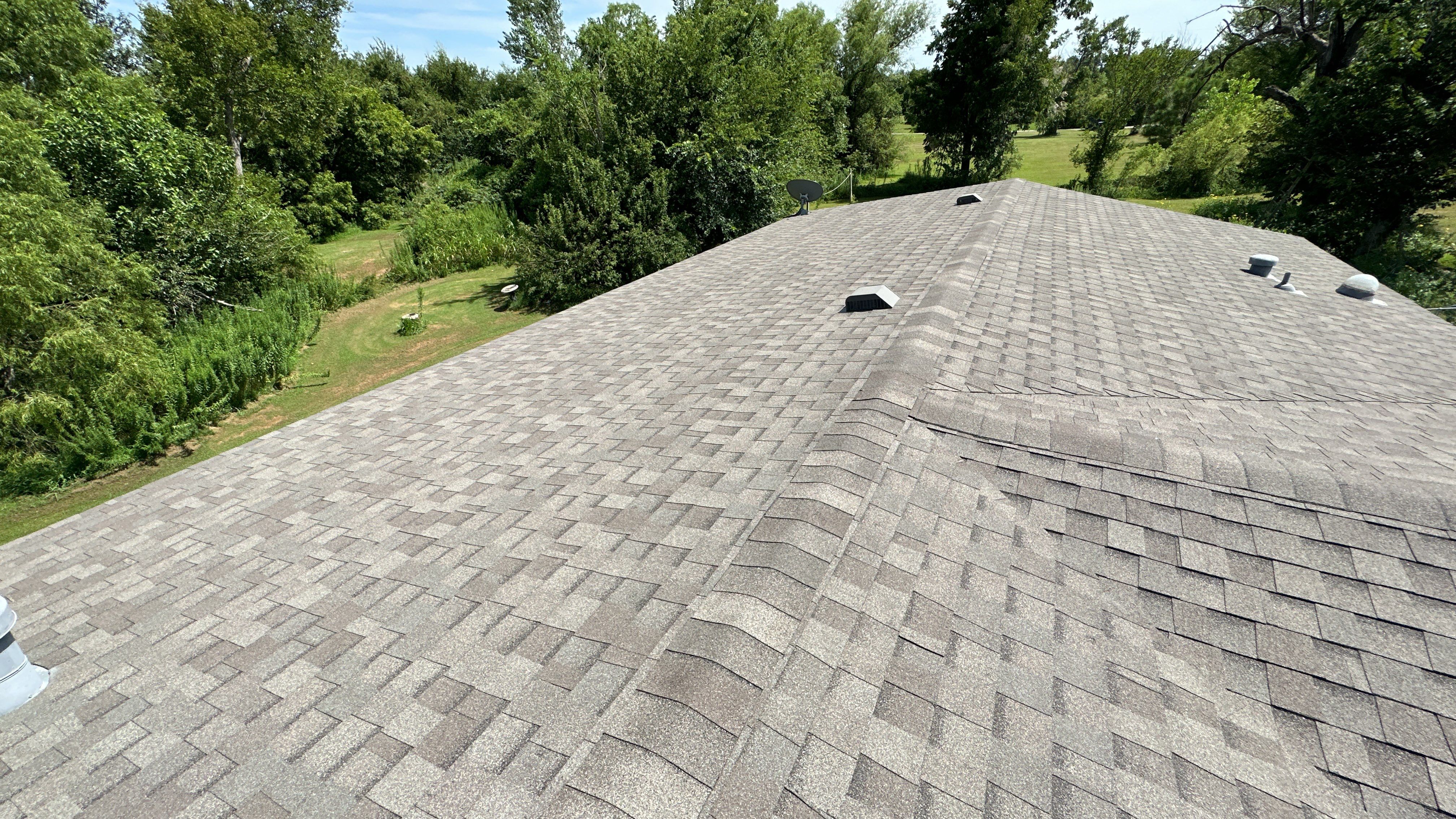 Reroof using GAF HDZ by Castillo Roofing
