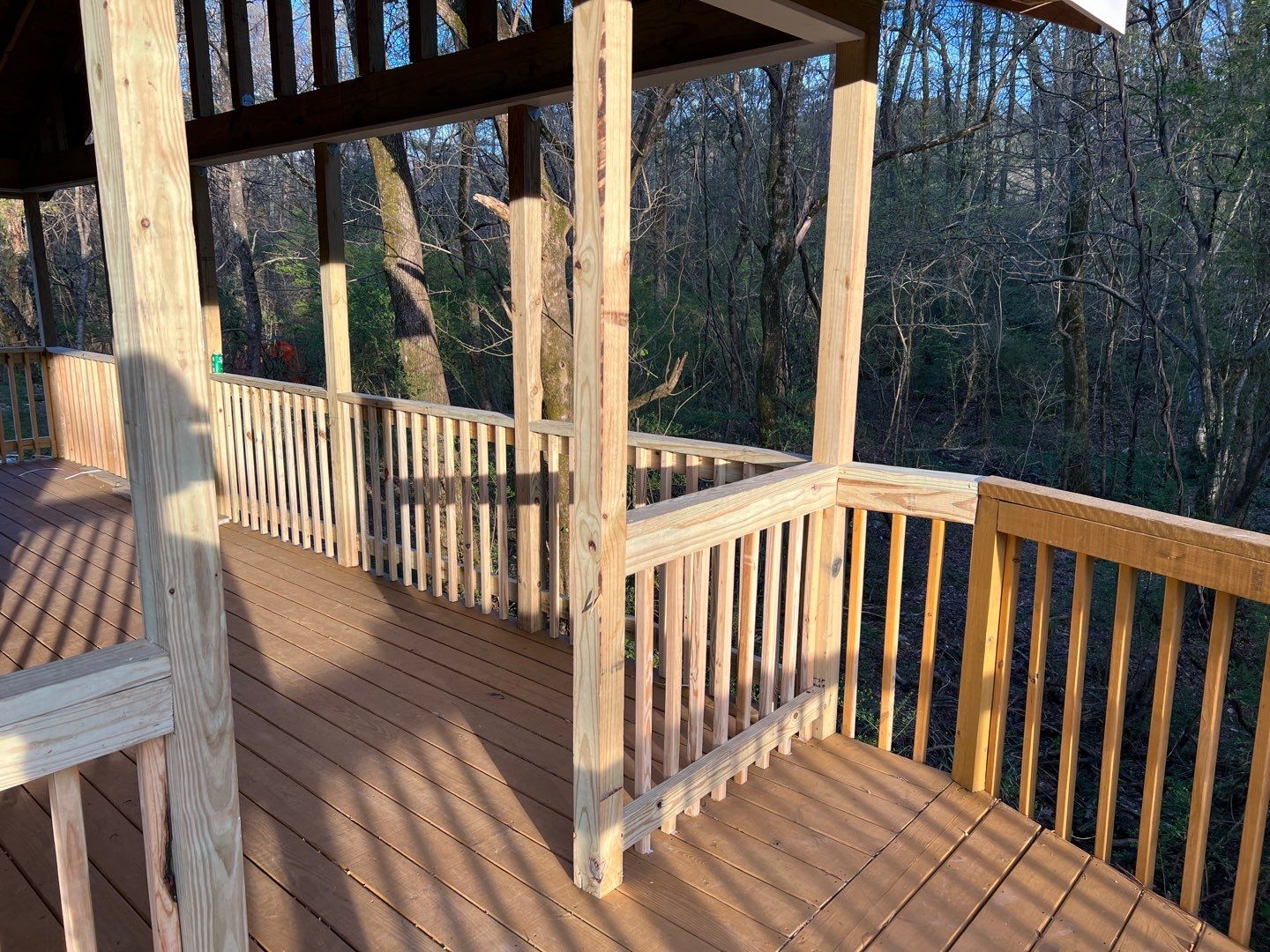 Mountain Brook - Covered Porch by Pillar and Pine