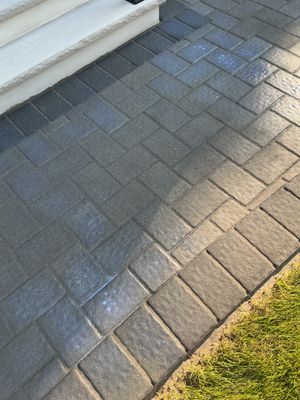 Paver Re-Leveling in Paramus, NJ — Gallo Bros job photo