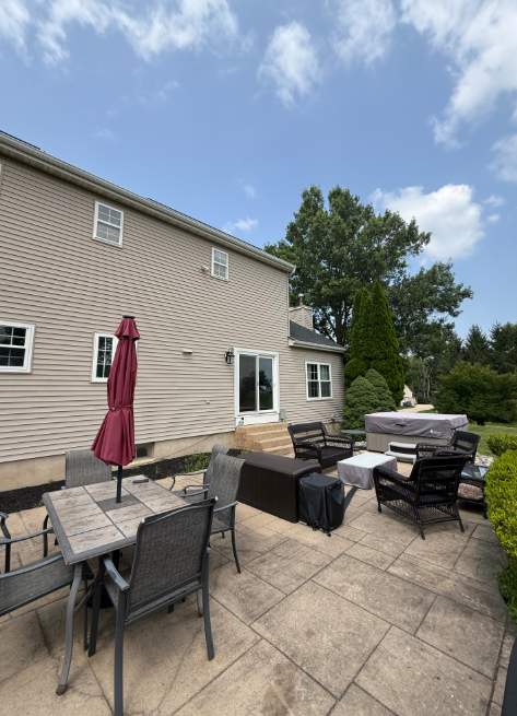 New Deck With a Roof and TV Mount in Raritan, New Jersey by deck guardian
