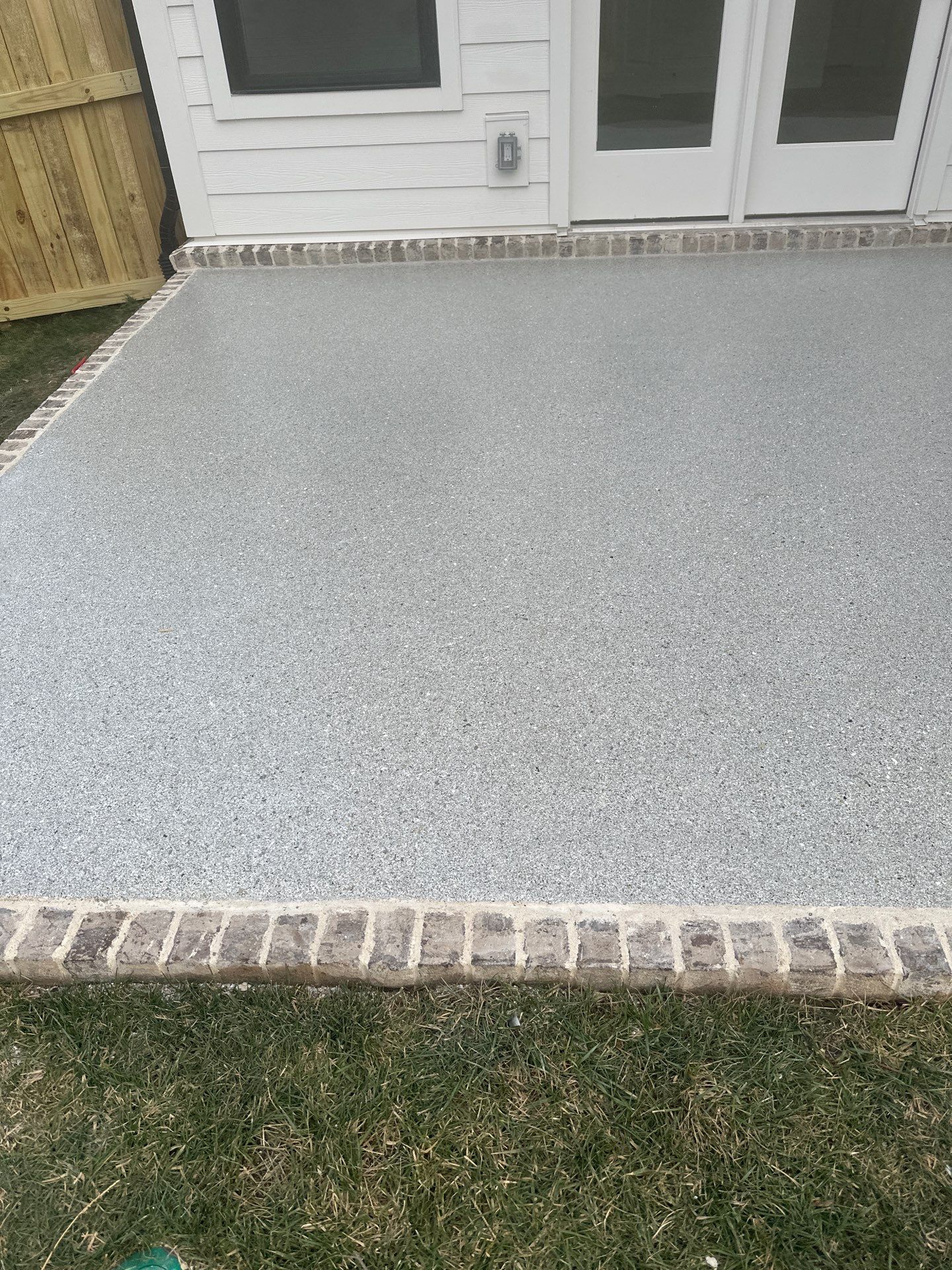 Patio Floor Coating using Quartzite by My Garage Floor Guys