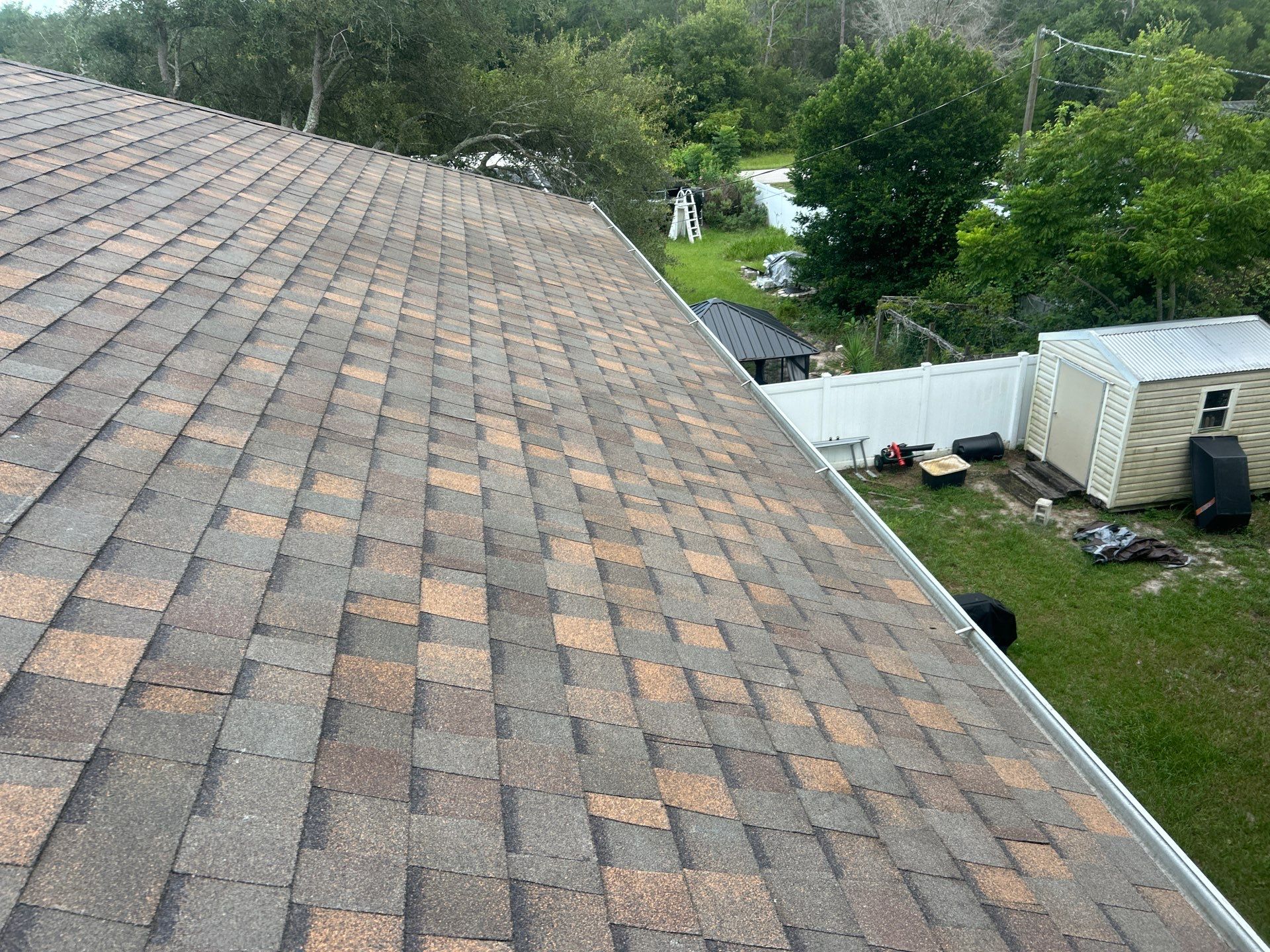 Deltona Roof Replacement Featuring Copper Canyon Shingles and Decking Repair by Pinnacle Roofing Group
