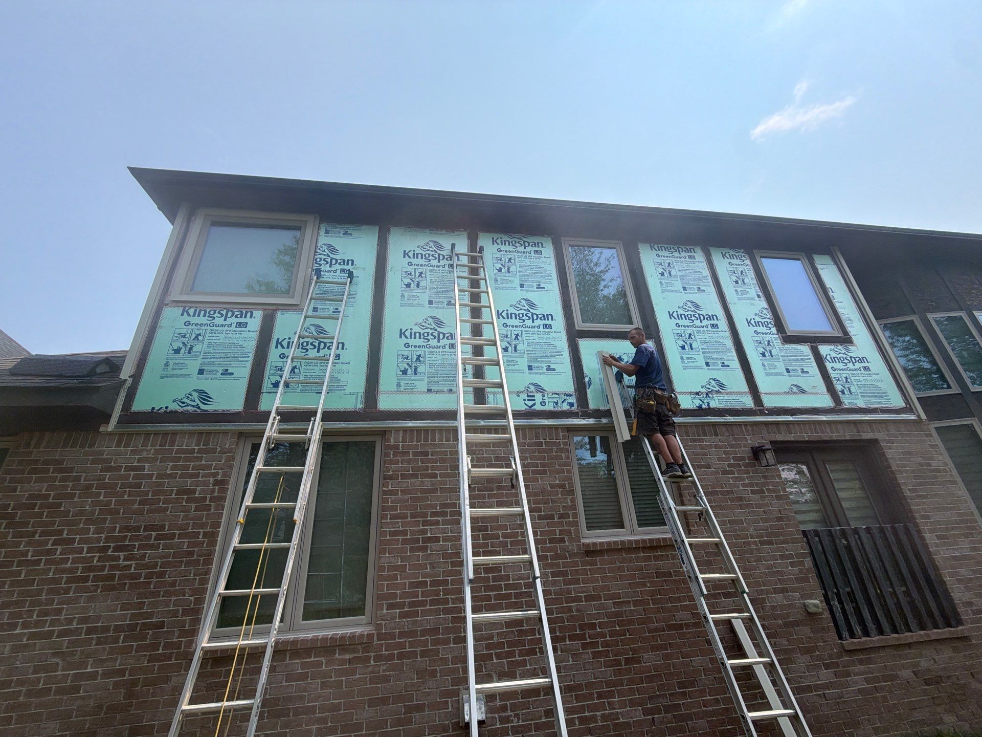 Siding Replacement using Alside S7 Cedar Mill Grain Composite by 180 Contractors