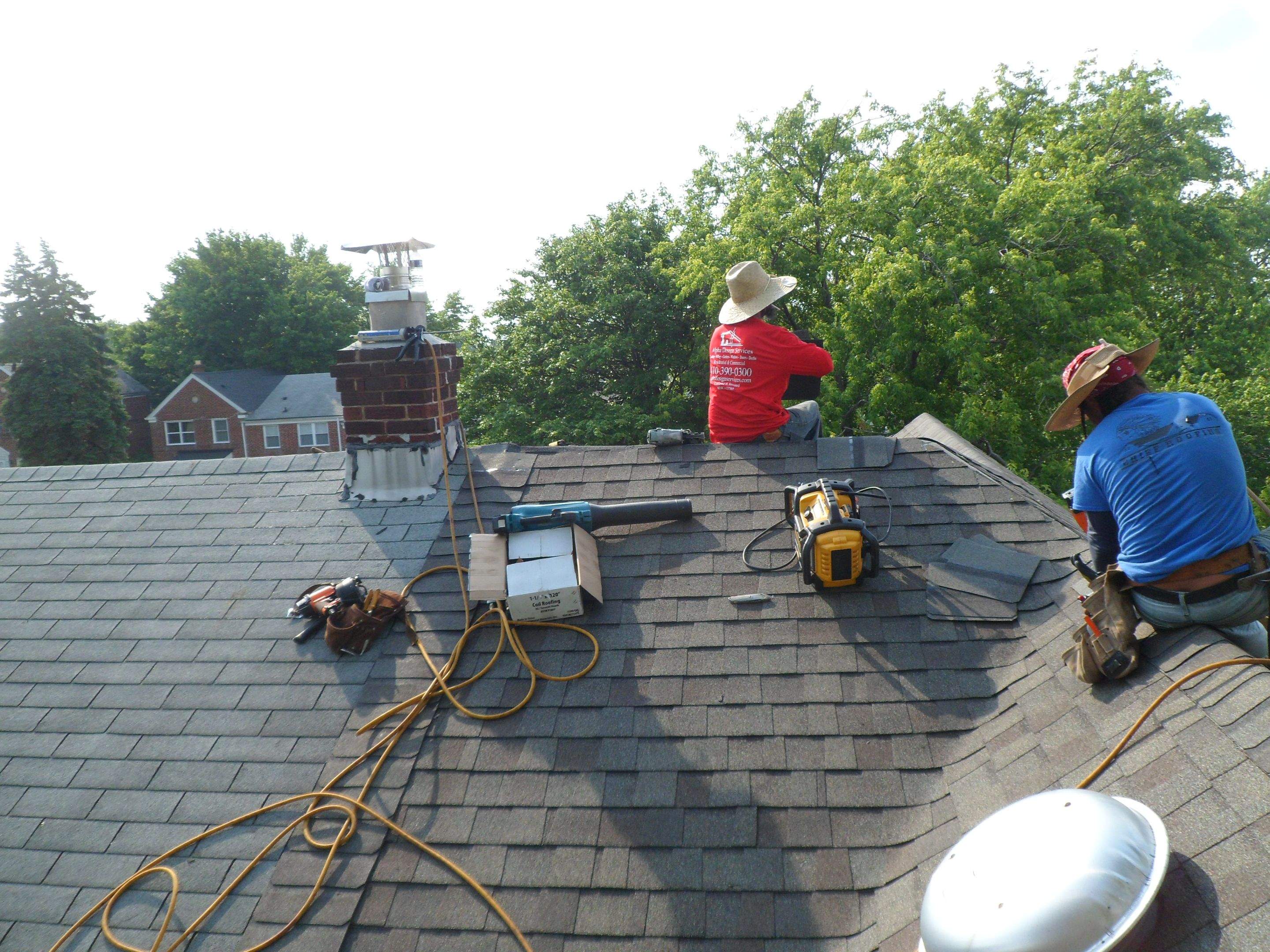 Residential Roofing Installation using Landmark Pro  by Alpha Design Services