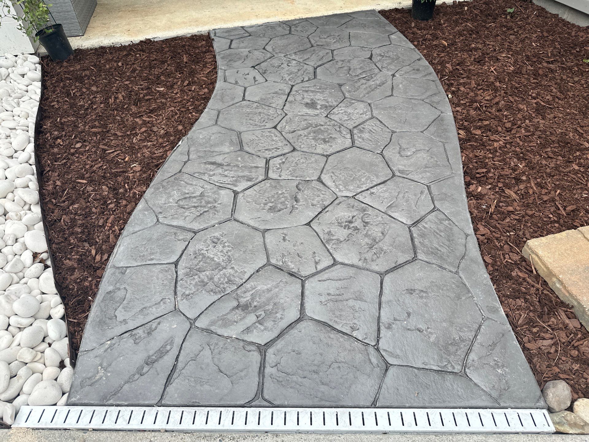 Project in Virginia Beach by Sam The Concrete Man Virginia Beach