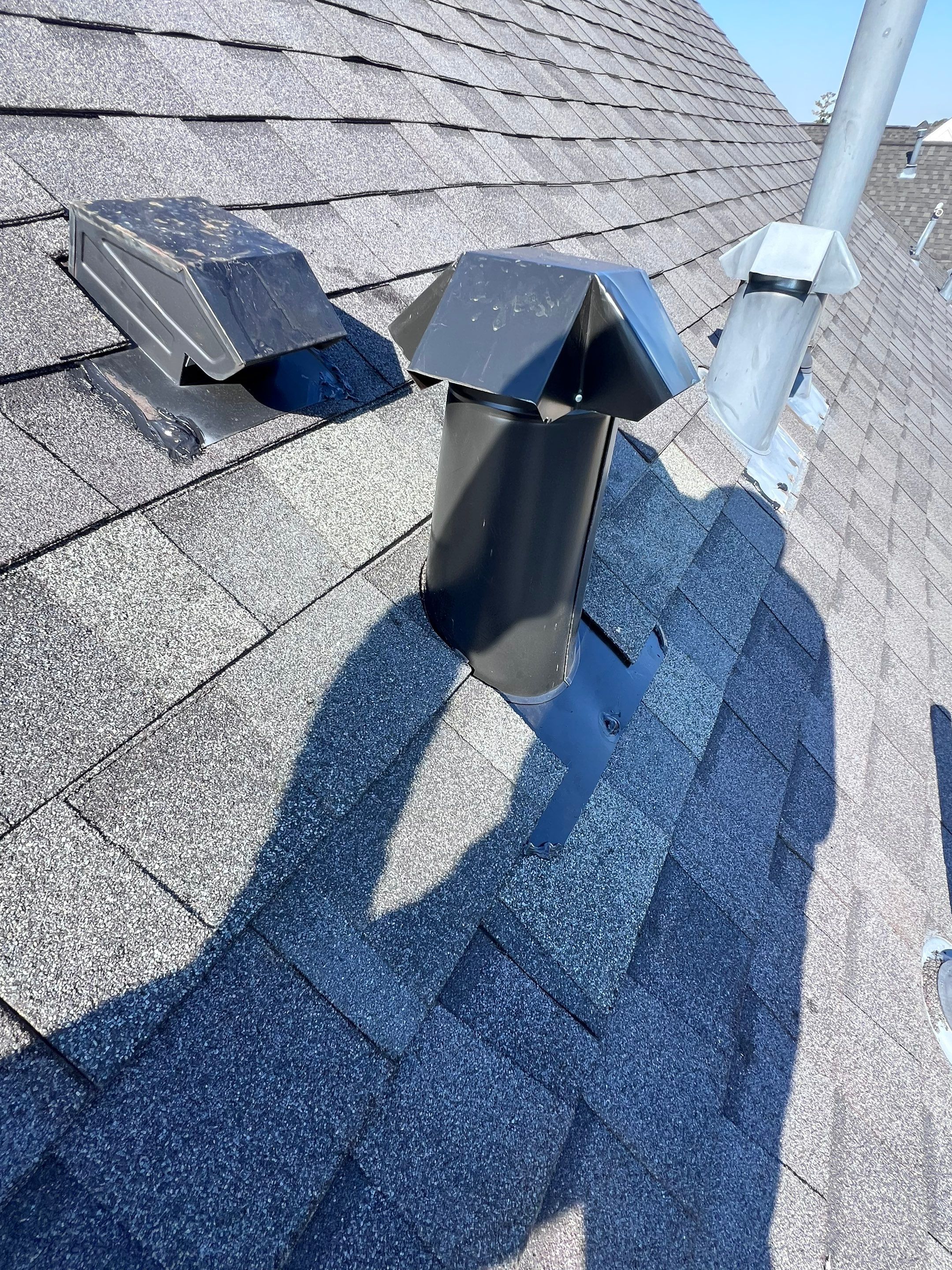 Hail Damage using Owen's Corning Duration (Lifetime) Shingles by Roof Repair Company