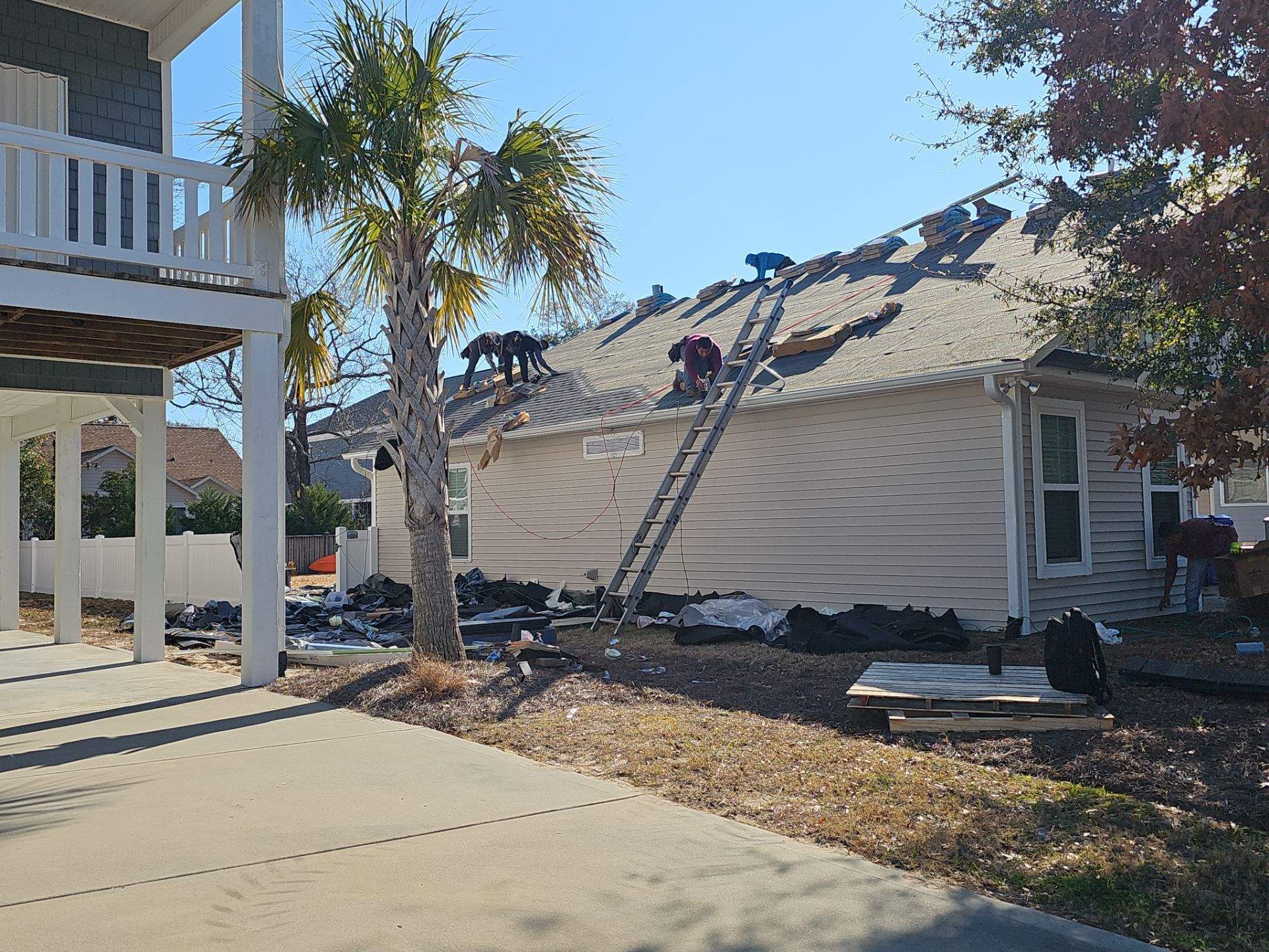Oak Island Coastal Roof Fortification and Replacement by RGR Construction and Roofing, LLC