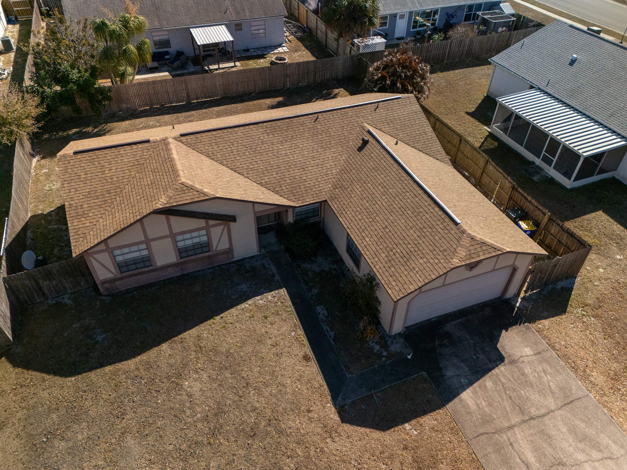 Residential Roof Replacement and Structural Decking Repairs in Rockledge by Wiedmann Construction & Roofing