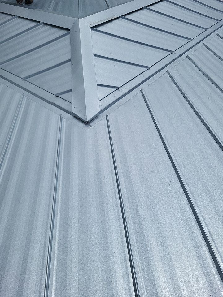 Residential Roofing Installation using Mil Finish-Unpainted by BLUES BROTHERS CONSTRUCTION CORP