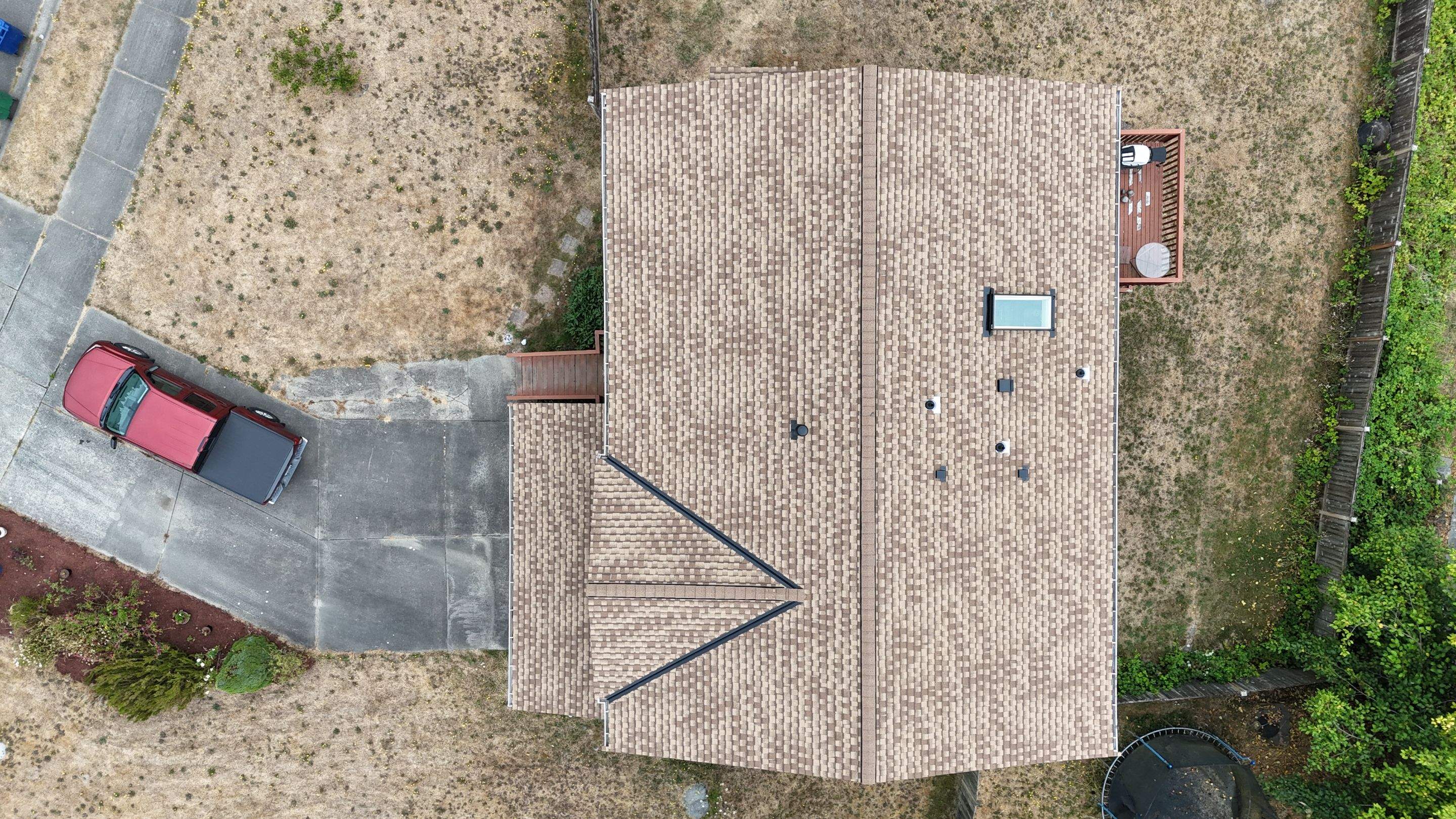 Residential Roofing Installation using GAF HDZ Shingles by Roofing Formula LLC