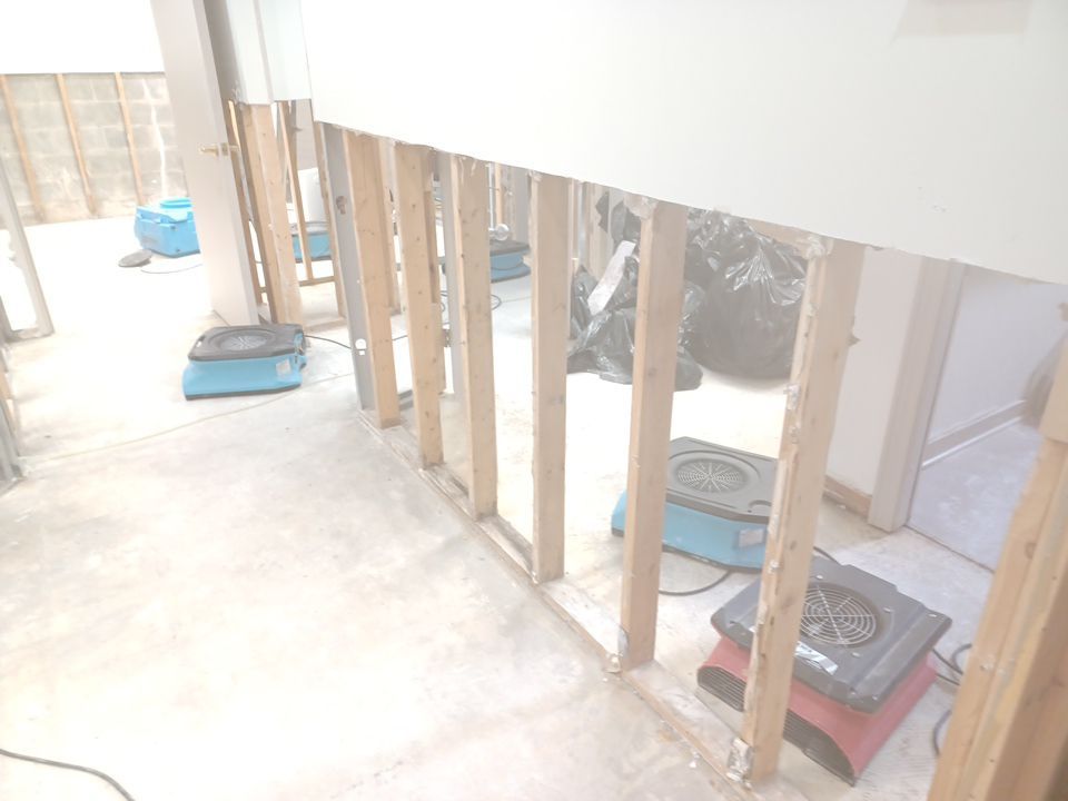 Project in West Bloomfield Township by EzDry Water Mitigation & Property Restoration