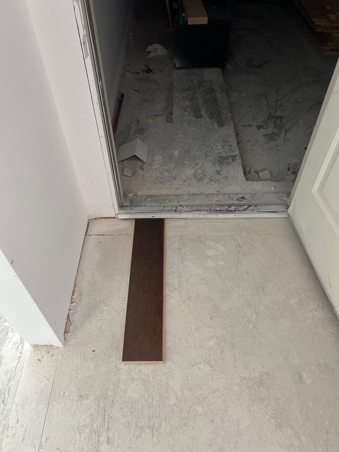In Progress - Nail Down Prefinished Birch will give this home a warm Western look. by Bernard Hardwood Floors