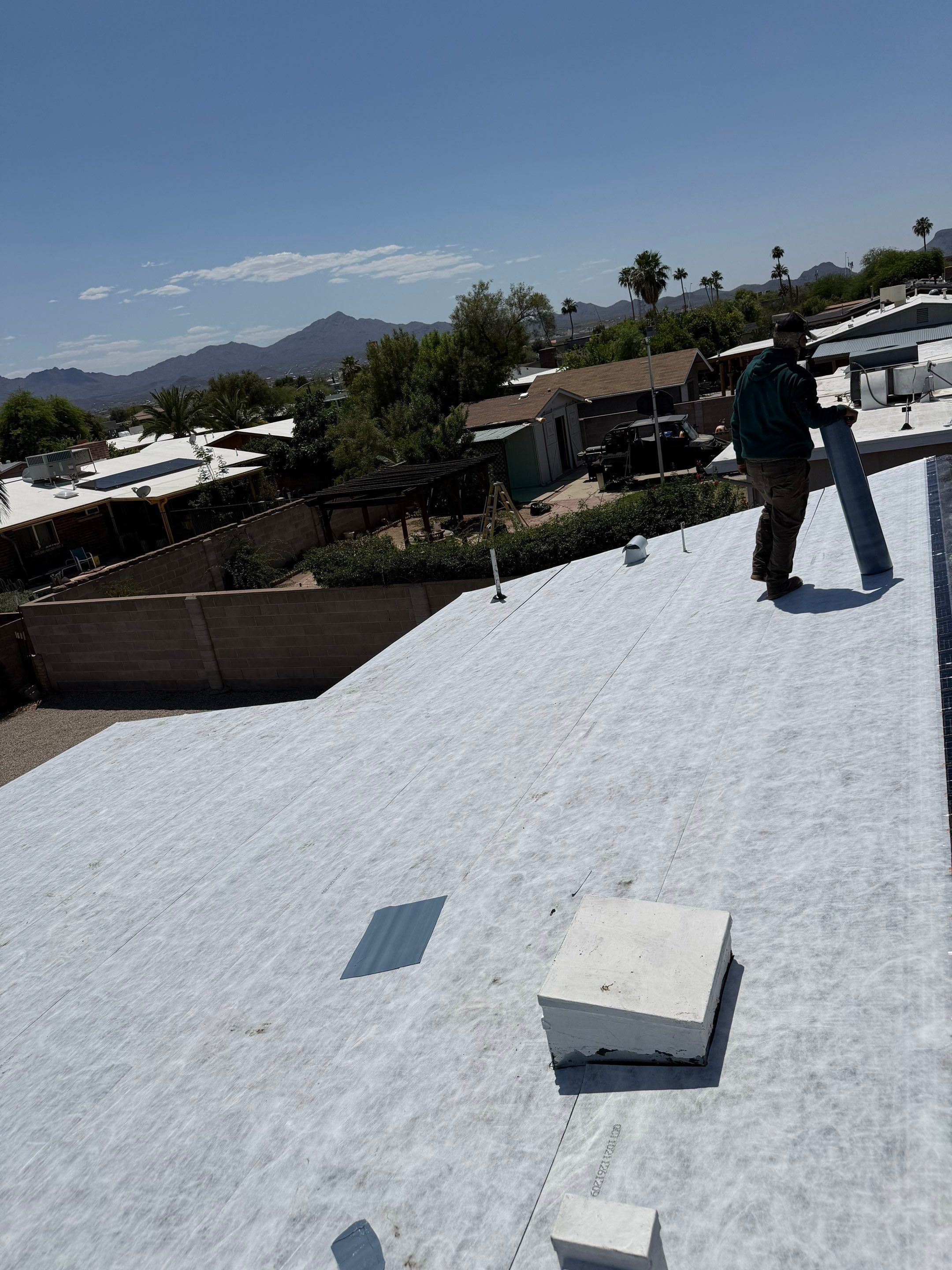 Project in Tucson by West Coast Roofing AZ