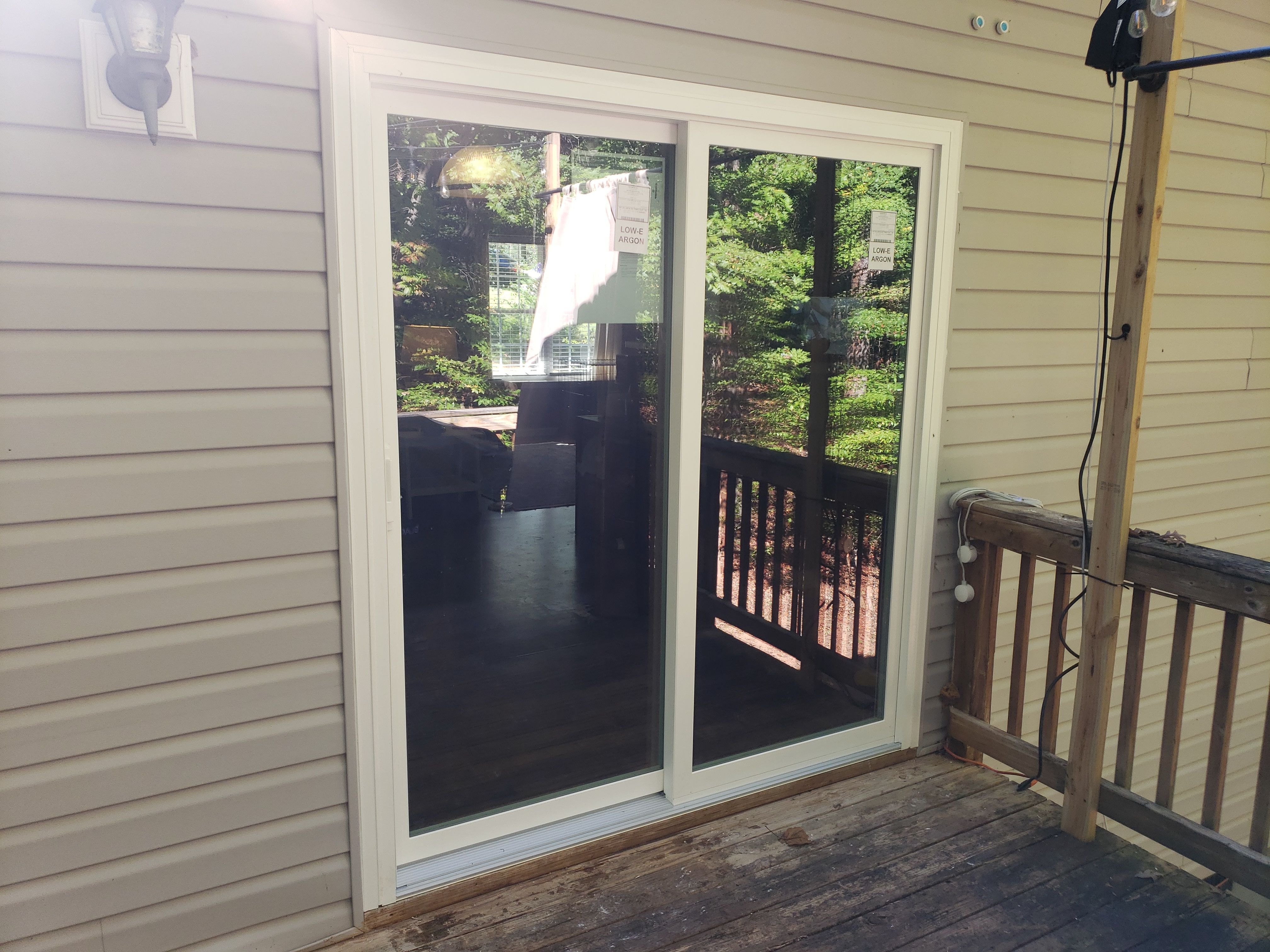 French Doors Swapped for Space-Saving Slider! 🚪 by A Step Above Handy LLC