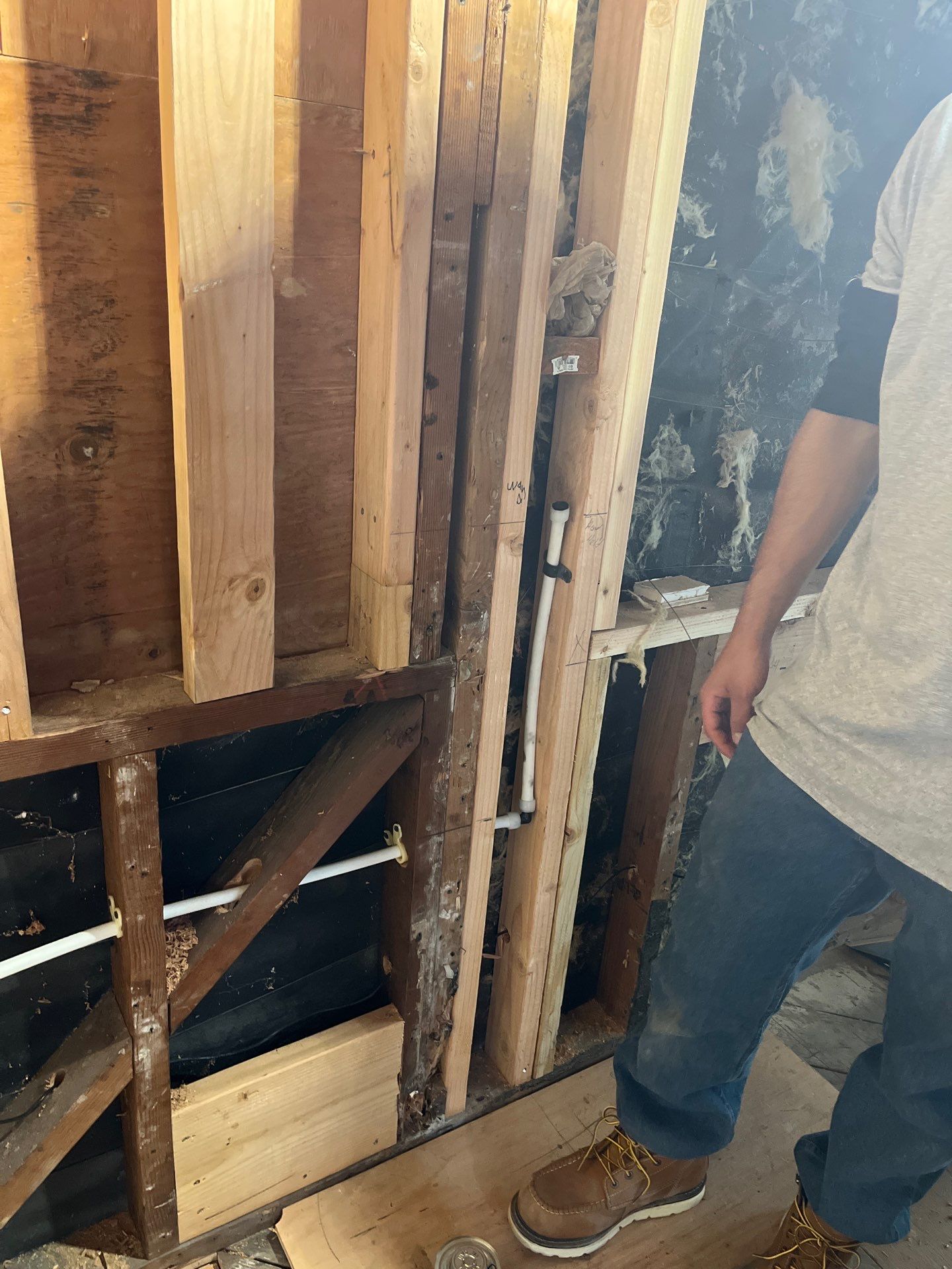 Installing New Piping, Under-Sink Piping, and New Tub with Piping by Us Plumbing