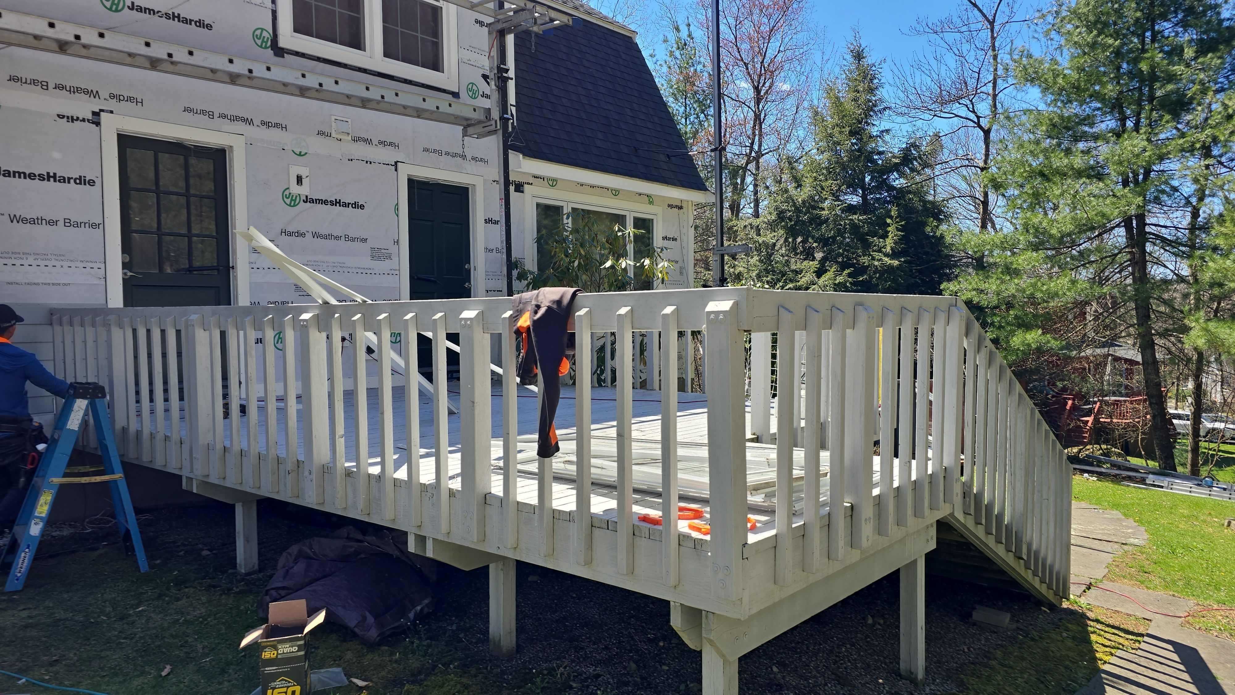 Custom window trim work and siding replacement in Dover, MA by UBrothers Construction