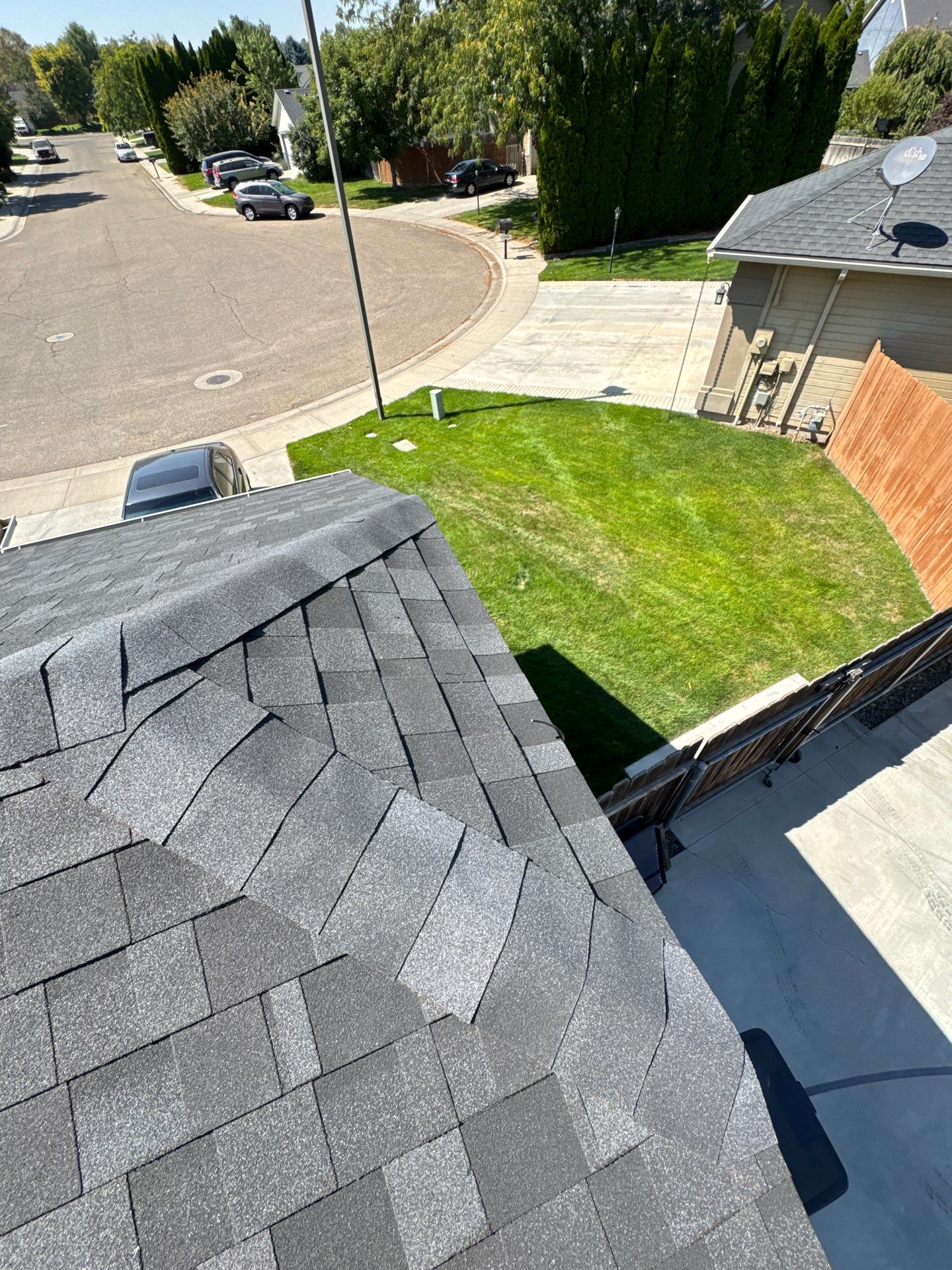Residential Roof Replacement with Architectural Shingles in Nampa by Olive Roofing
