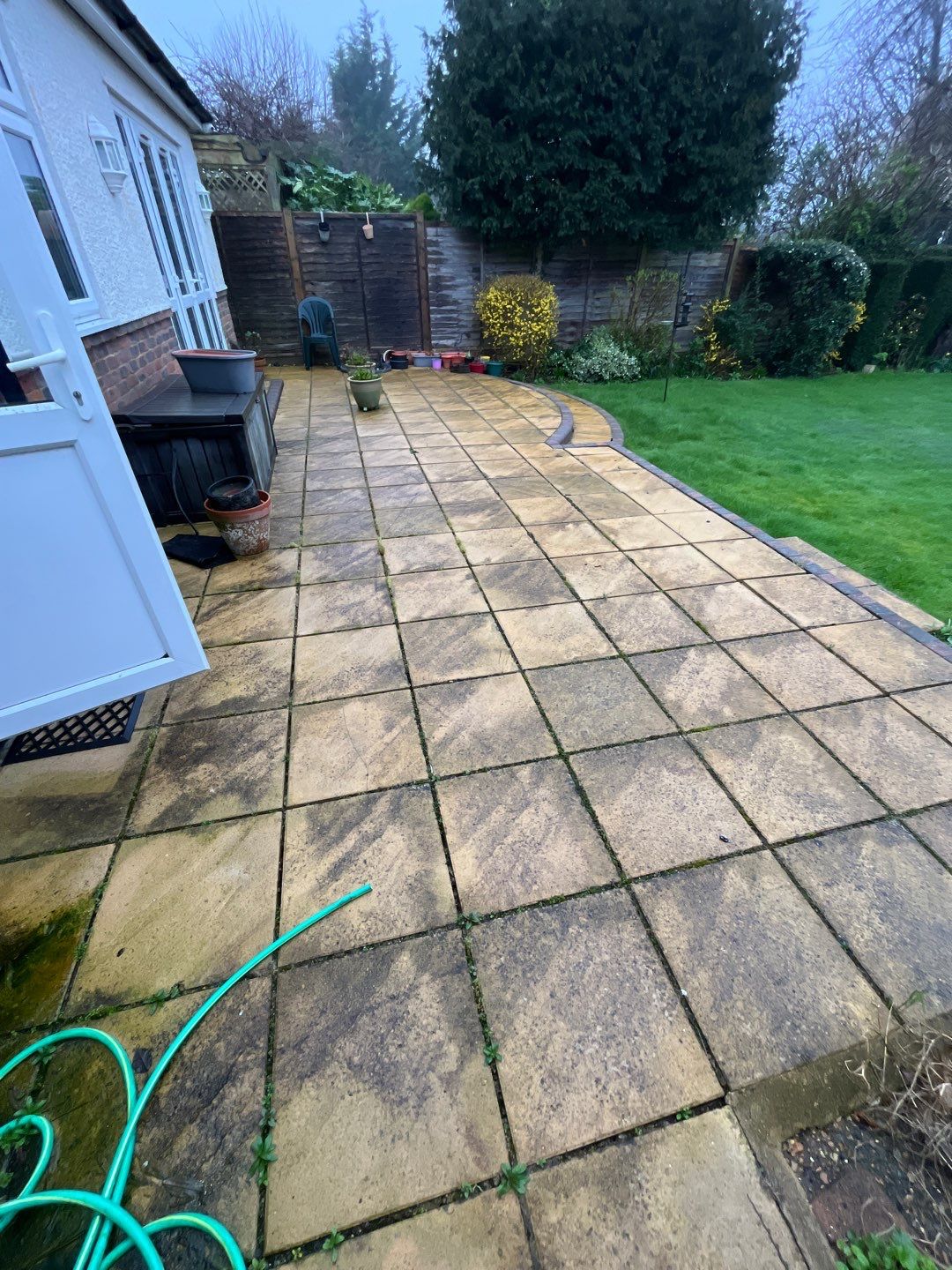 Exterior Clean - Roof - Patio - Driveway using honda 21 ltr/min by Ges Exterior Cleaning ltd