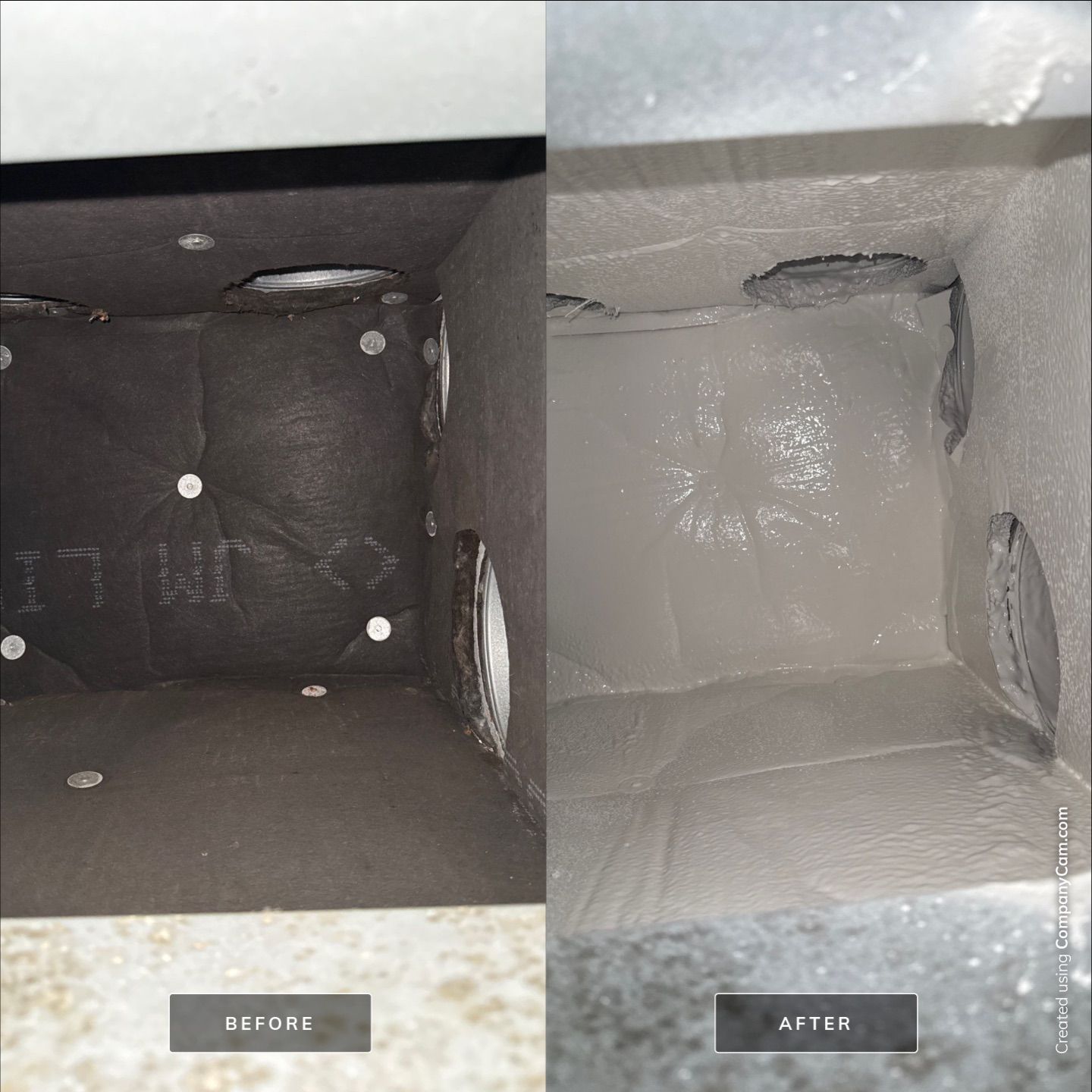 Project in Columbus by Voyager Air Duct Cleaning