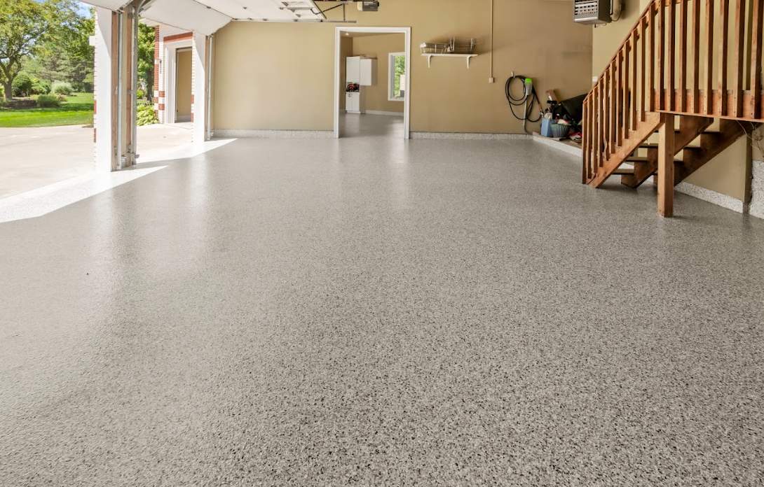 Bhajwat Residence - Garage Floor Coating by Level 10 Coatings