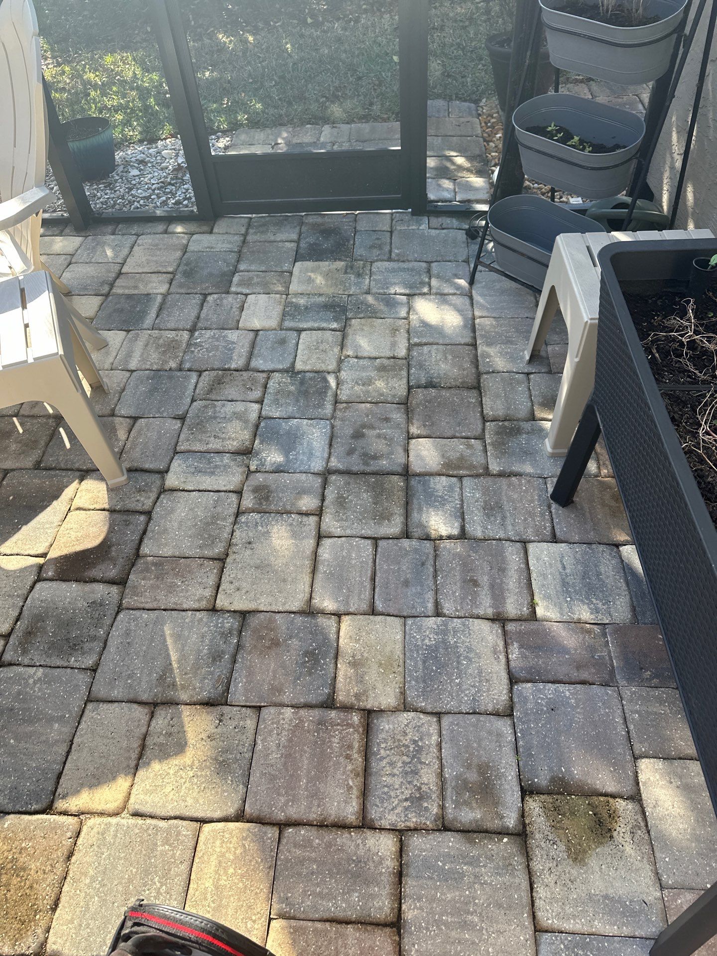 Pavers using Concrete Sealant by DuraSeal