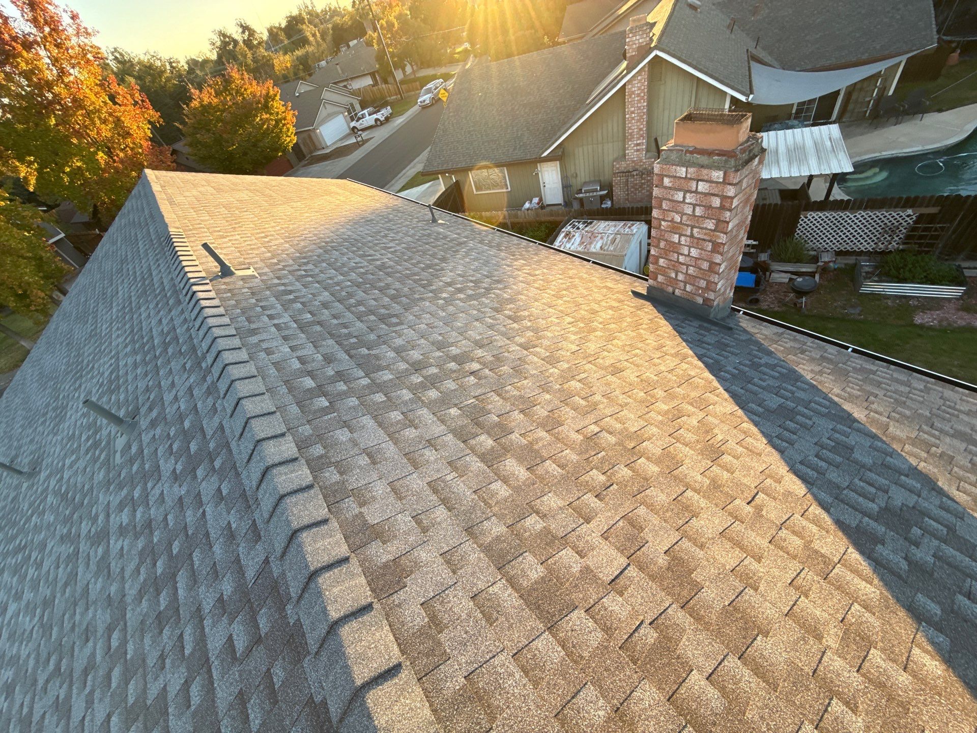 Residential Reroof using GAF by Nextop Roofing