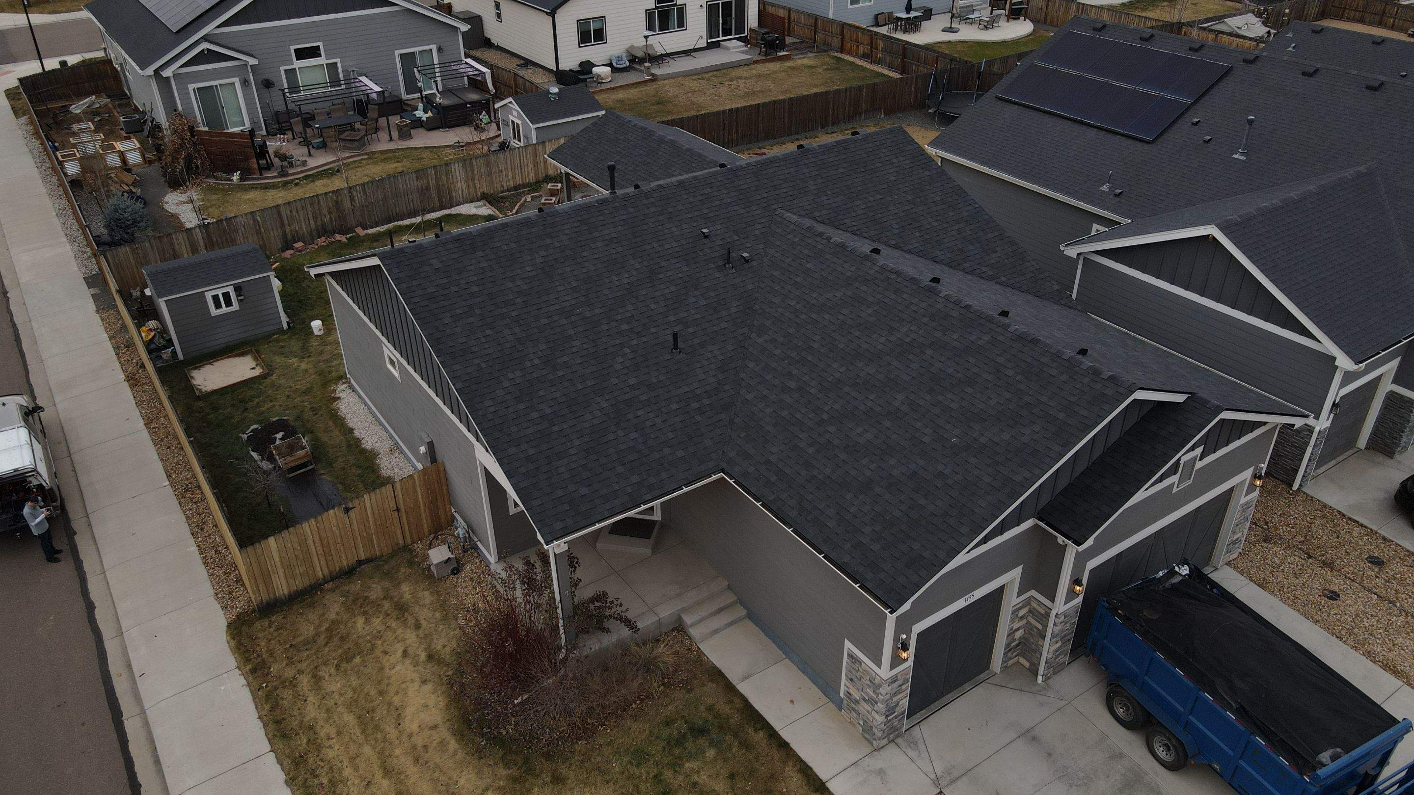 Tamko IR Class 4 install Project in Milliken, CO by Blue Peaks Roofing LLC 