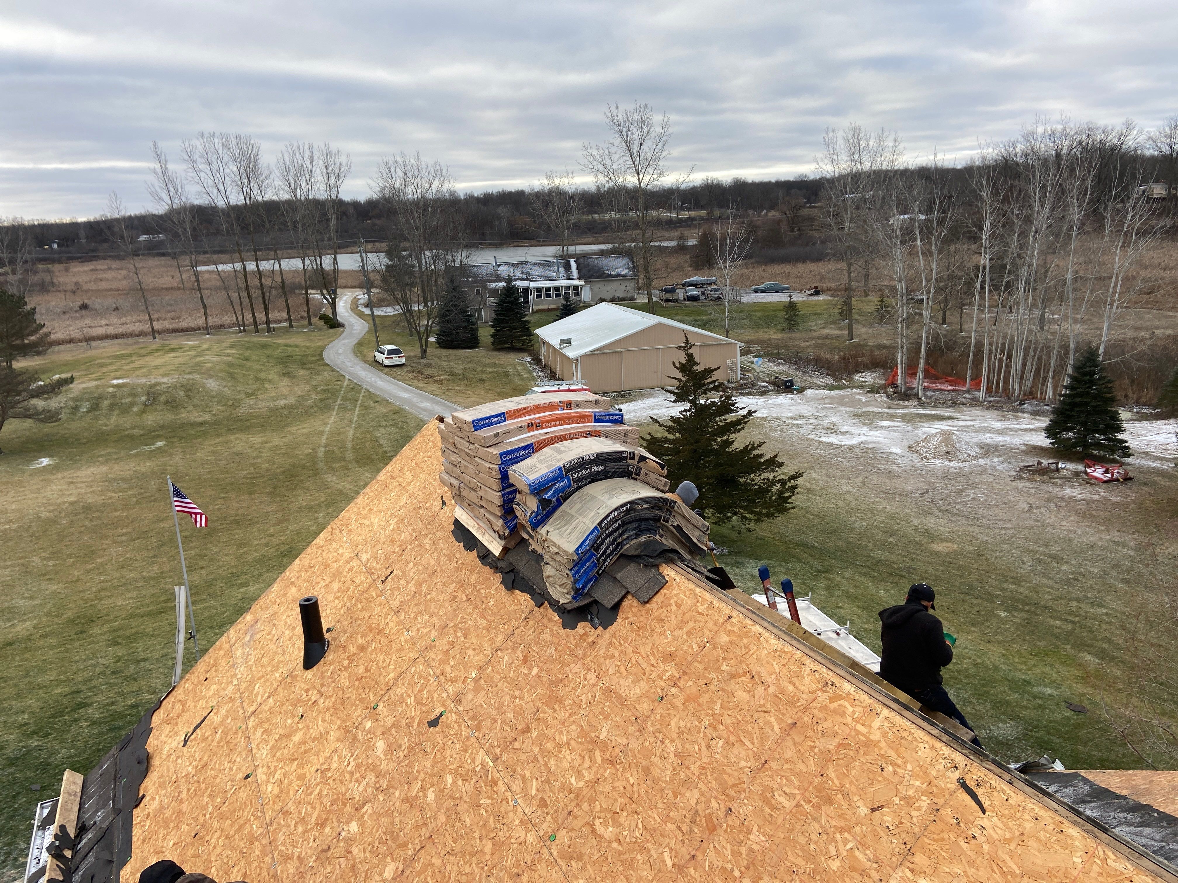 Roof Replacement using CertainTeed Landmark Pro by 180 Contractors