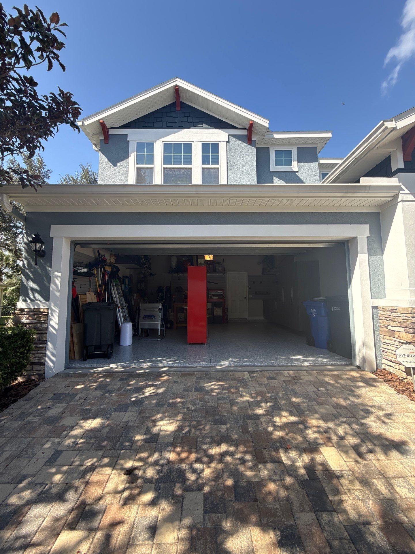 Garage Organization Project in Lithia by Square 1 Garage and Closet Solutions