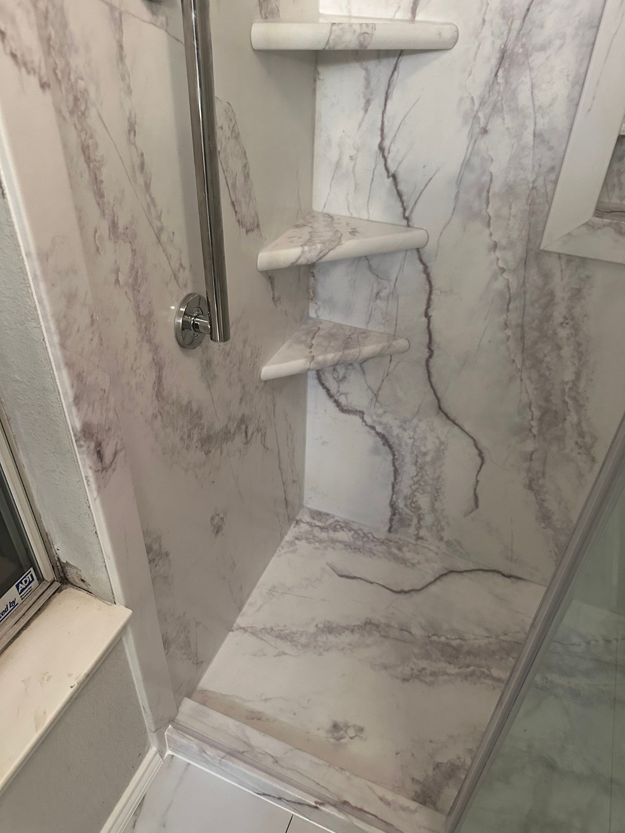 Tub to Walk in Shower and new Flooring in Austin, 78732 by Lane Lauritsen - The Hill Country, Texas